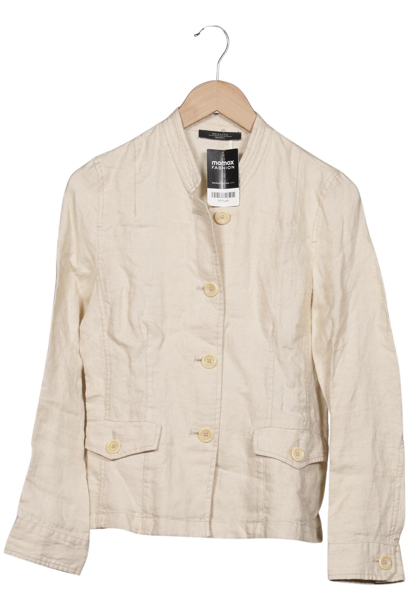 

Weekend Max Mara Damen Jacke, cremeweiß, Gr. 38