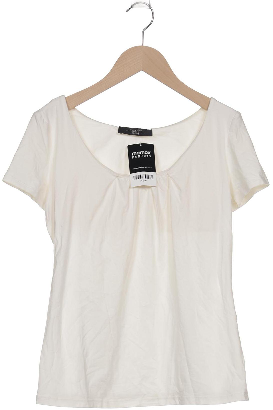 

Weekend Max Mara Damen T-Shirt, cremeweiß, Gr. 36