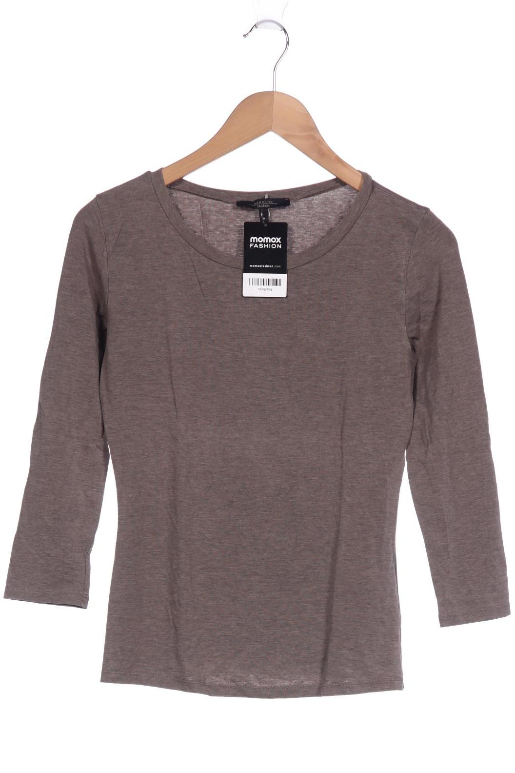 

Weekend Max Mara Damen Langarmshirt, grau, Gr. 38