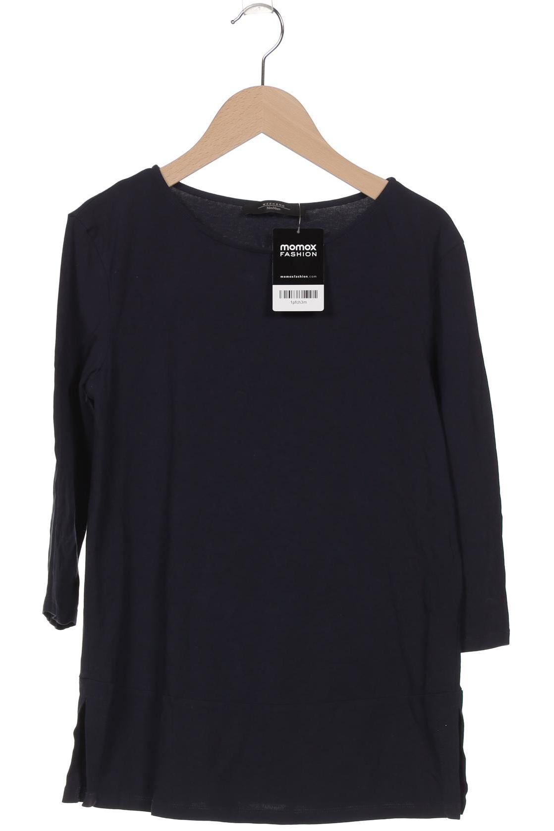 

Weekend Max Mara Damen Langarmshirt, marineblau, Gr. 36