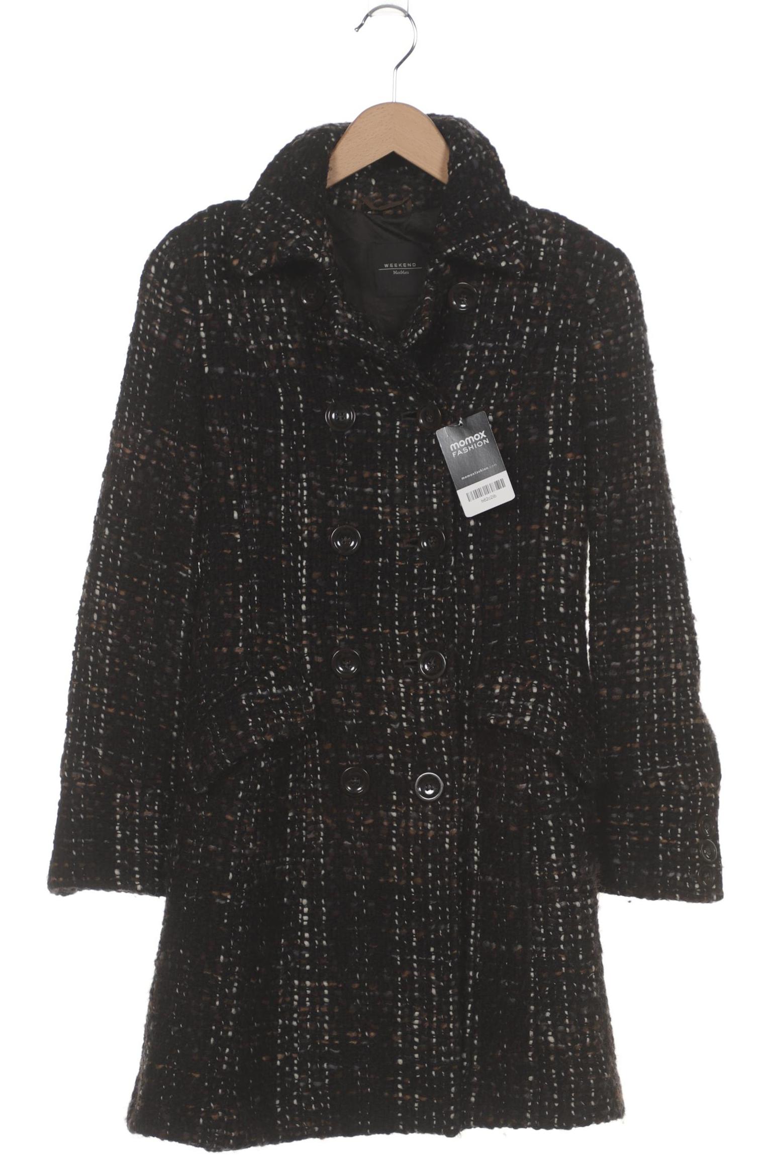 

Weekend Max Mara Damen Mantel, schwarz, Gr. 38