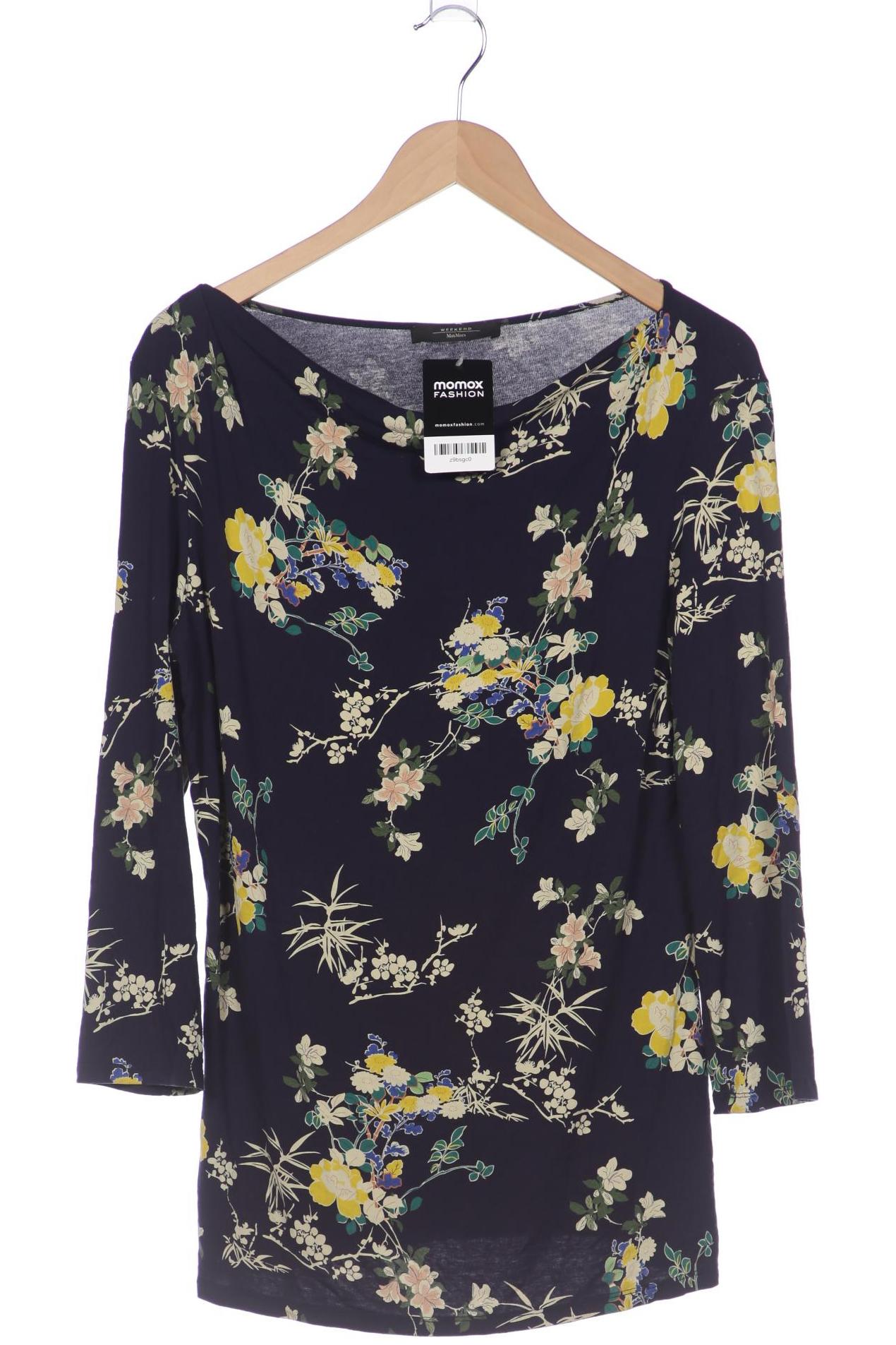 

Weekend Max Mara Damen Langarmshirt, marineblau, Gr. 42
