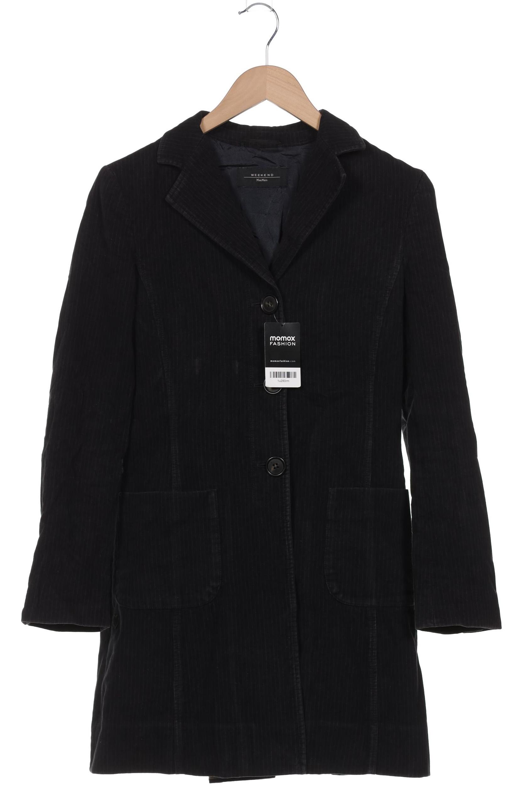 

Weekend Max Mara Damen Mantel, schwarz, Gr. 38