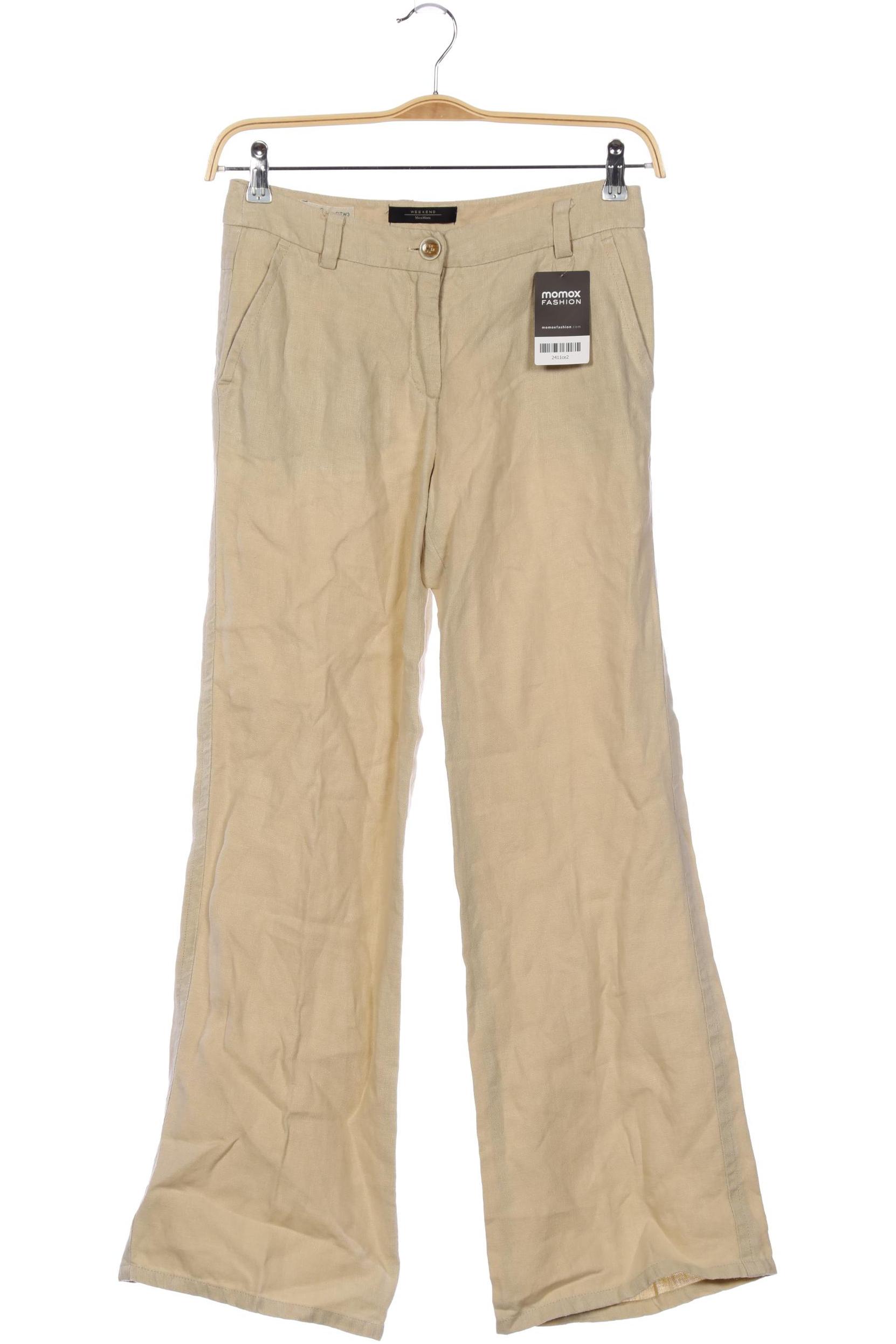 

Weekend Max Mara Damen Stoffhose, beige, Gr. 36