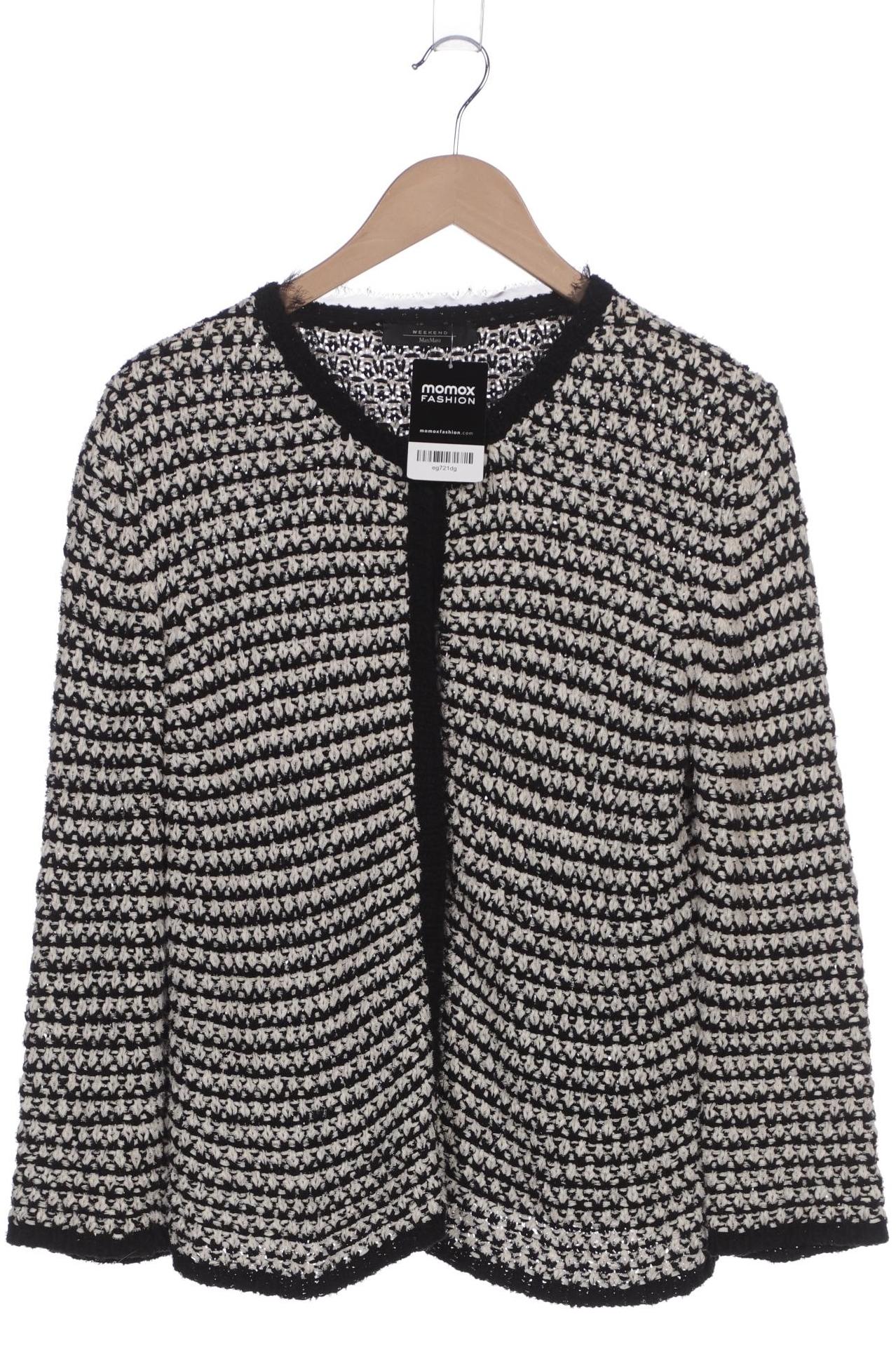 

Weekend Max Mara Damen Strickjacke, schwarz, Gr. 42
