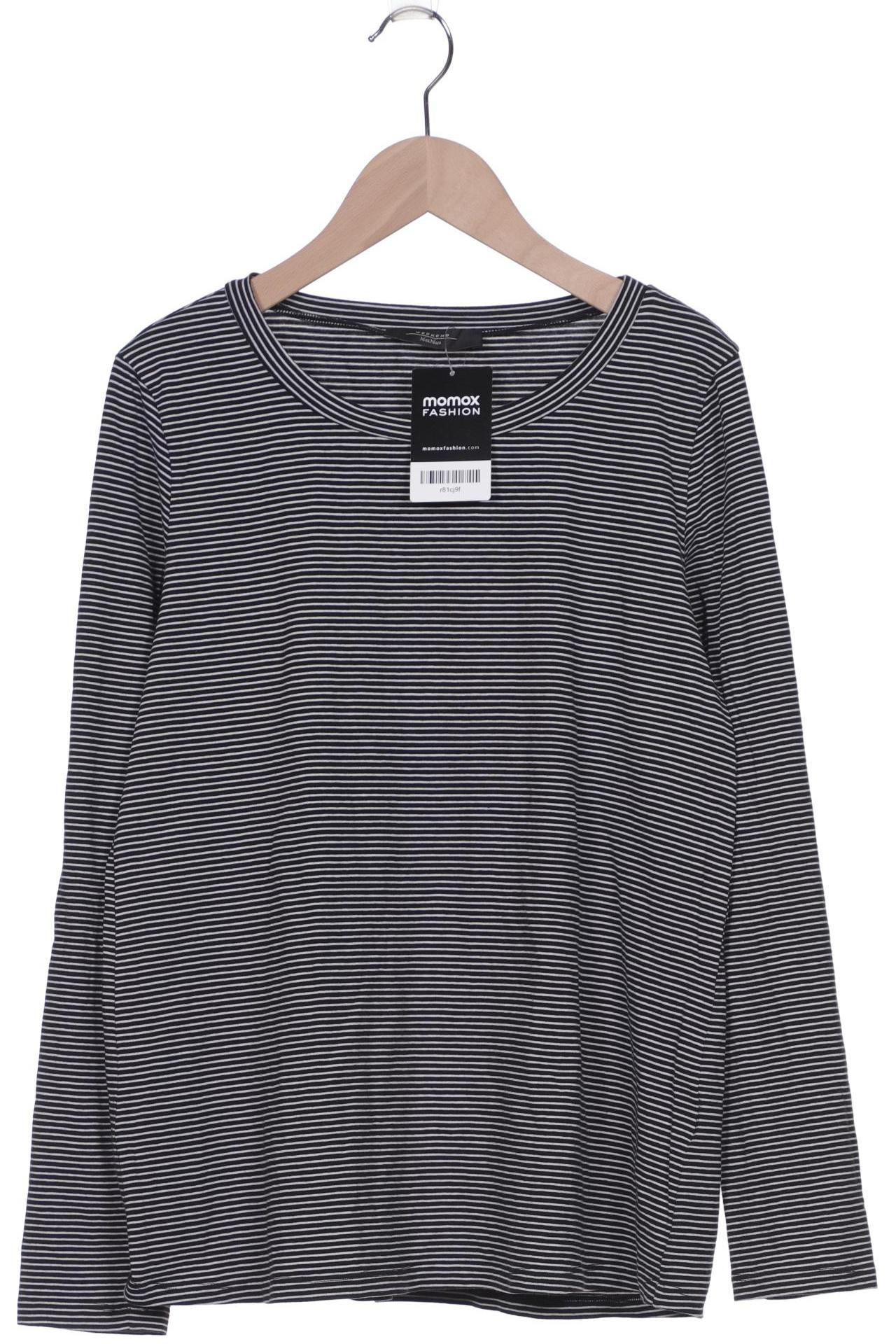 

Weekend Max Mara Damen Langarmshirt, schwarz, Gr. 38