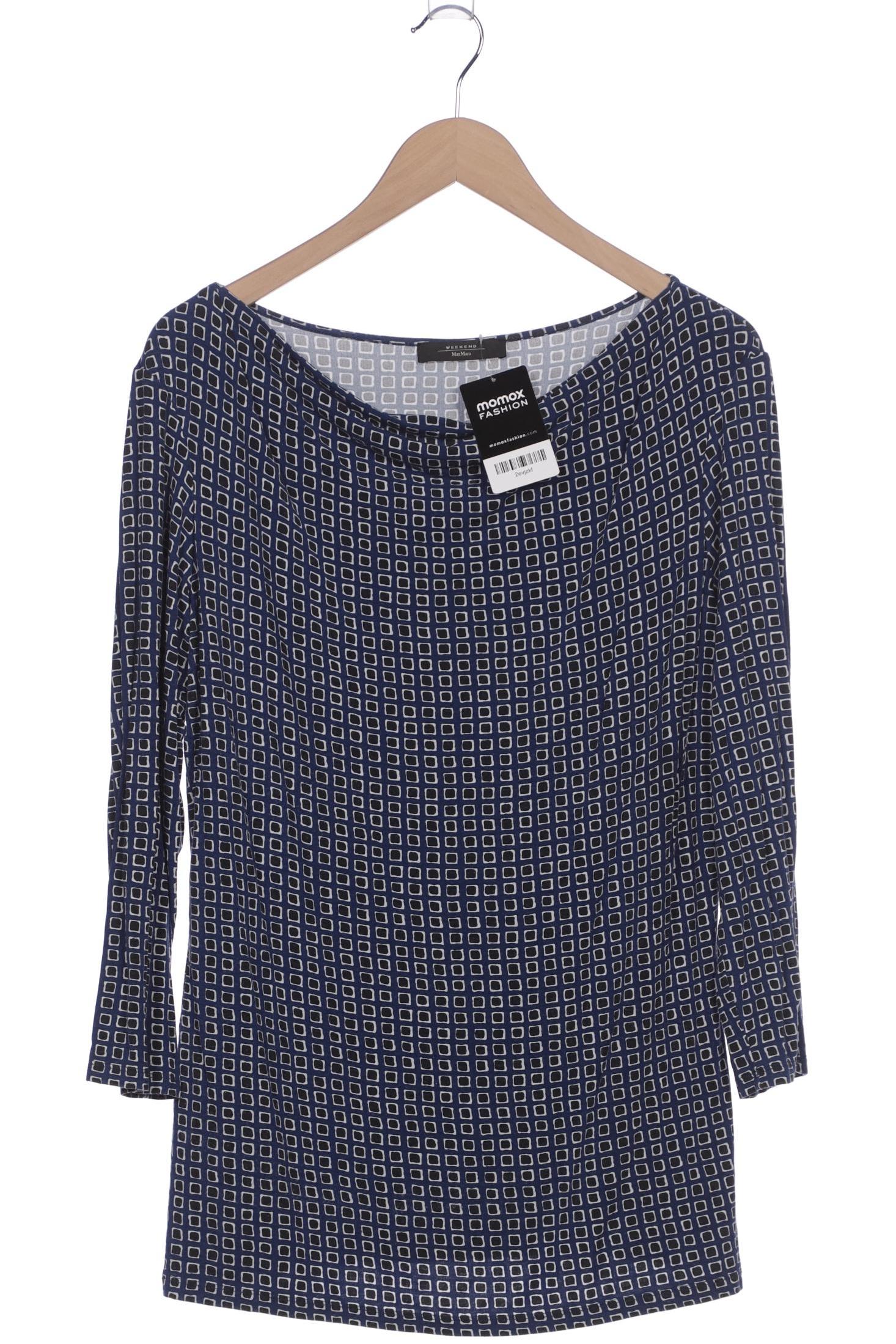 

Weekend Max Mara Damen Langarmshirt, marineblau, Gr. 44
