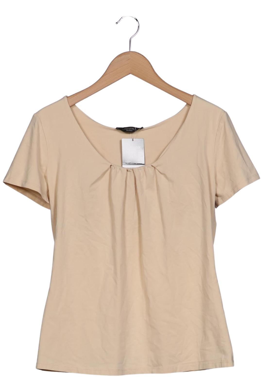 

Weekend Max Mara Damen T-Shirt, beige, Gr. 38