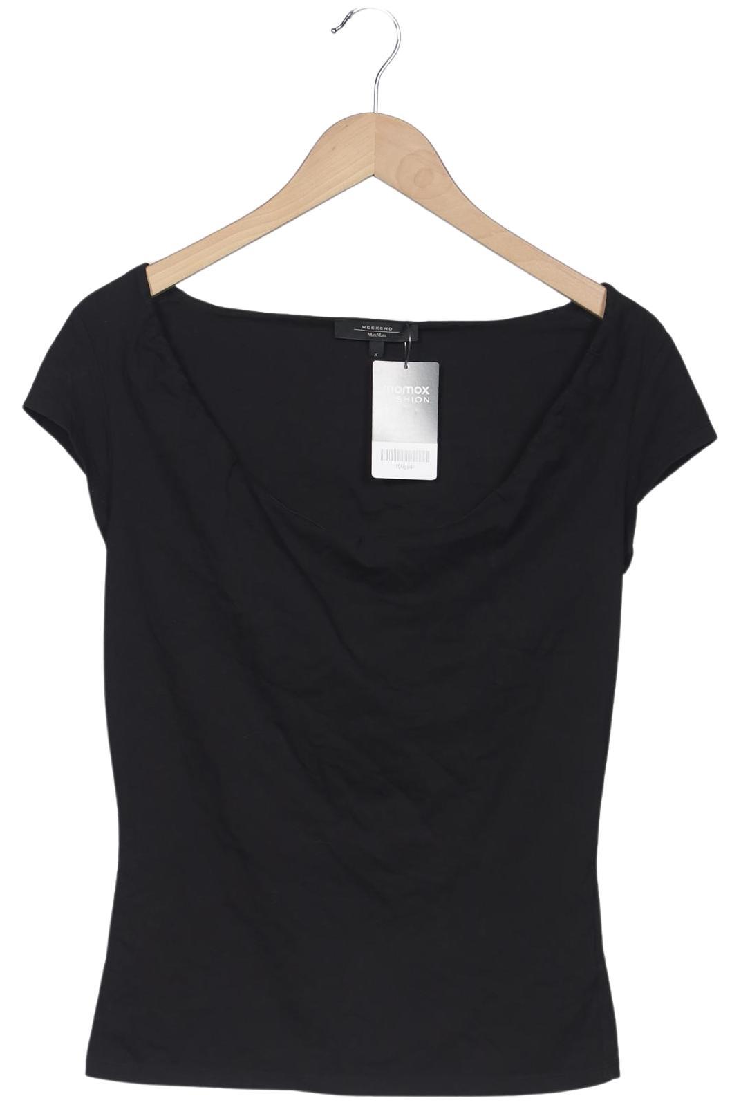 

Weekend Max Mara Damen T-Shirt, schwarz, Gr. 38
