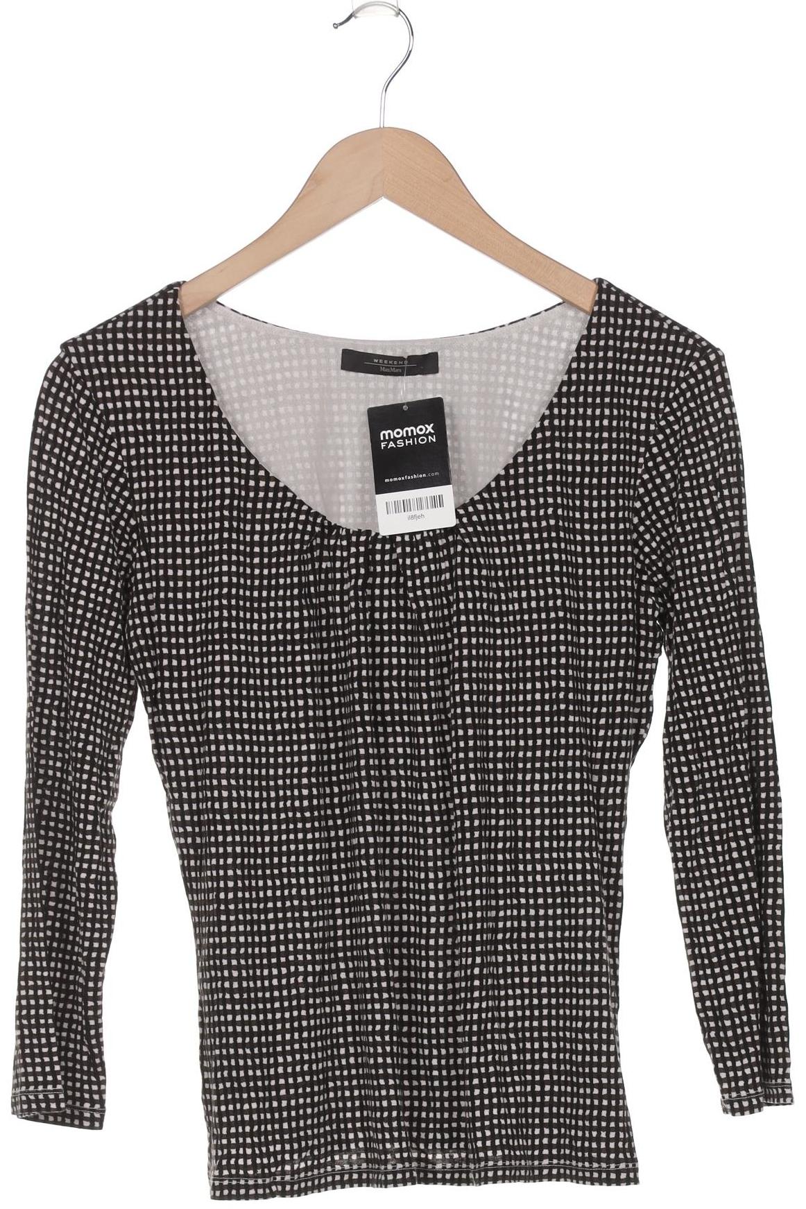 

Weekend Max Mara Damen Langarmshirt, schwarz, Gr. 38