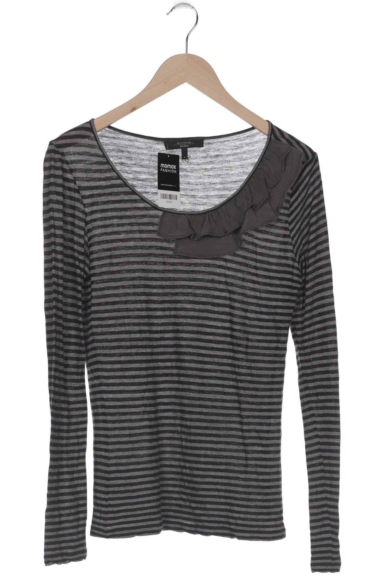 

Weekend Max Mara Damen Langarmshirt, grau, Gr. 38