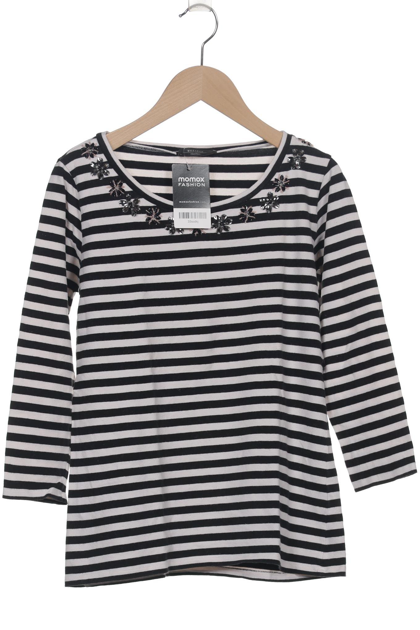 

Weekend Max Mara Damen Langarmshirt, schwarz, Gr. 38