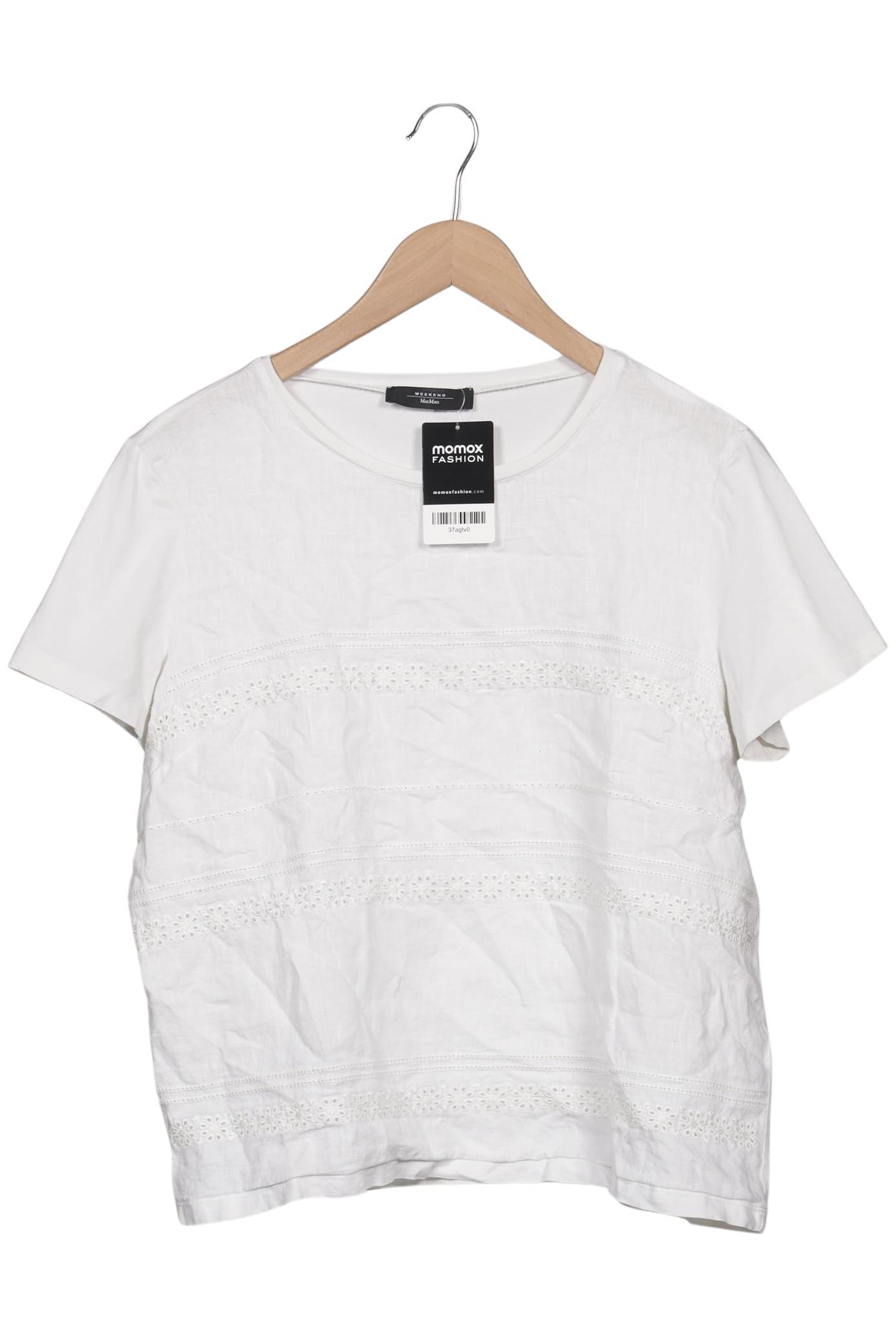 

Weekend Max Mara Damen T-Shirt, weiß, Gr. 42
