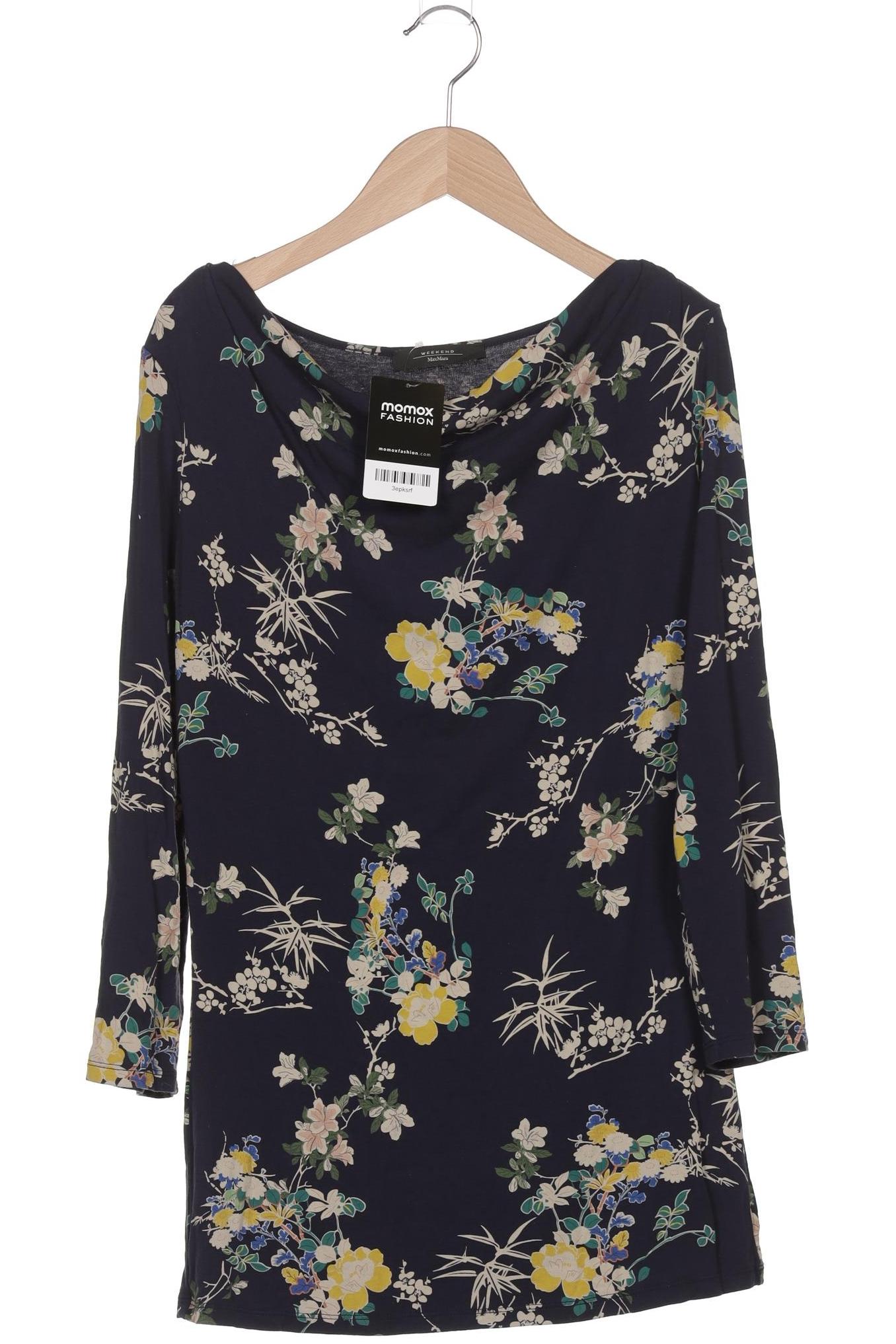 

Weekend Max Mara Damen Langarmshirt, marineblau, Gr. 38