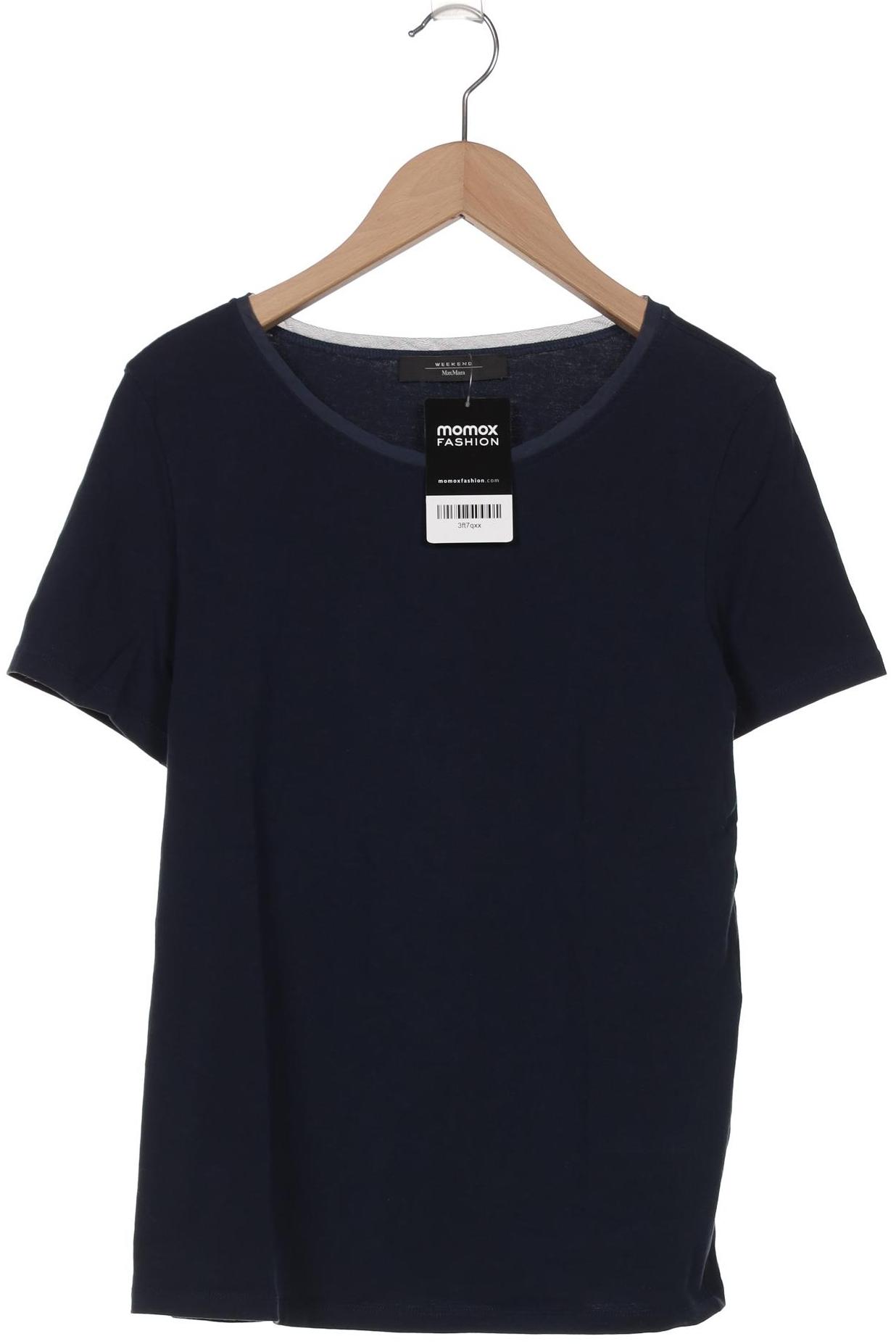 

Weekend Max Mara Damen T-Shirt, marineblau, Gr. 36