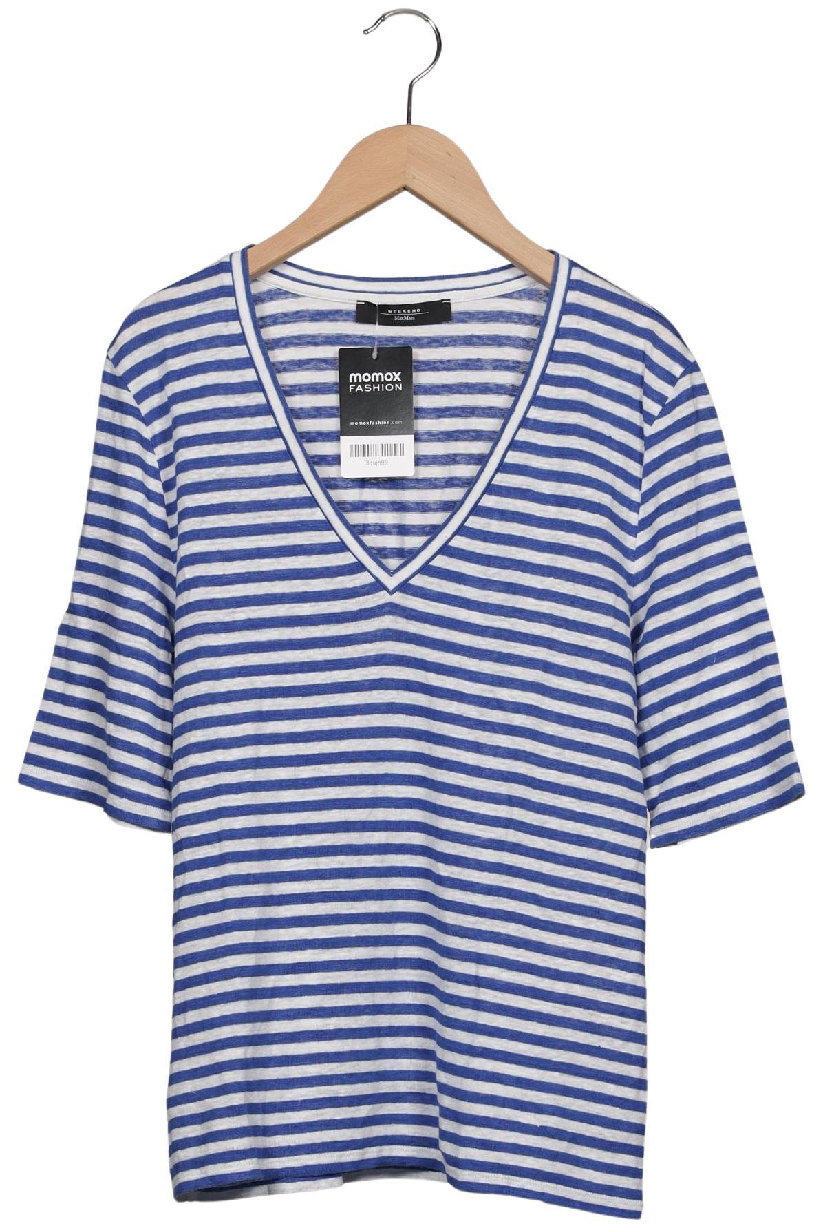 

Weekend Max Mara Damen T-Shirt, blau, Gr. 38
