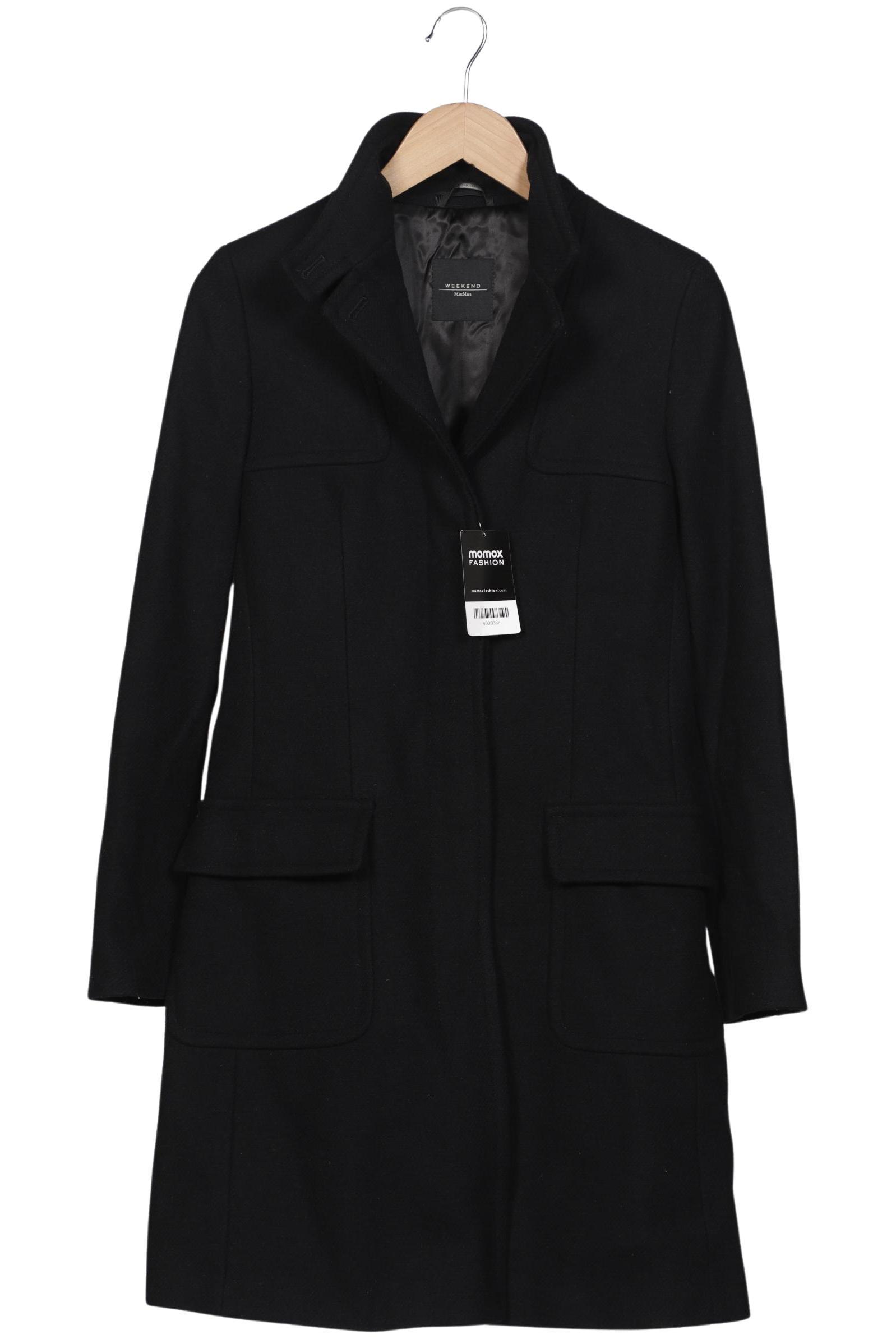 

Weekend Max Mara Damen Mantel, schwarz, Gr. 36