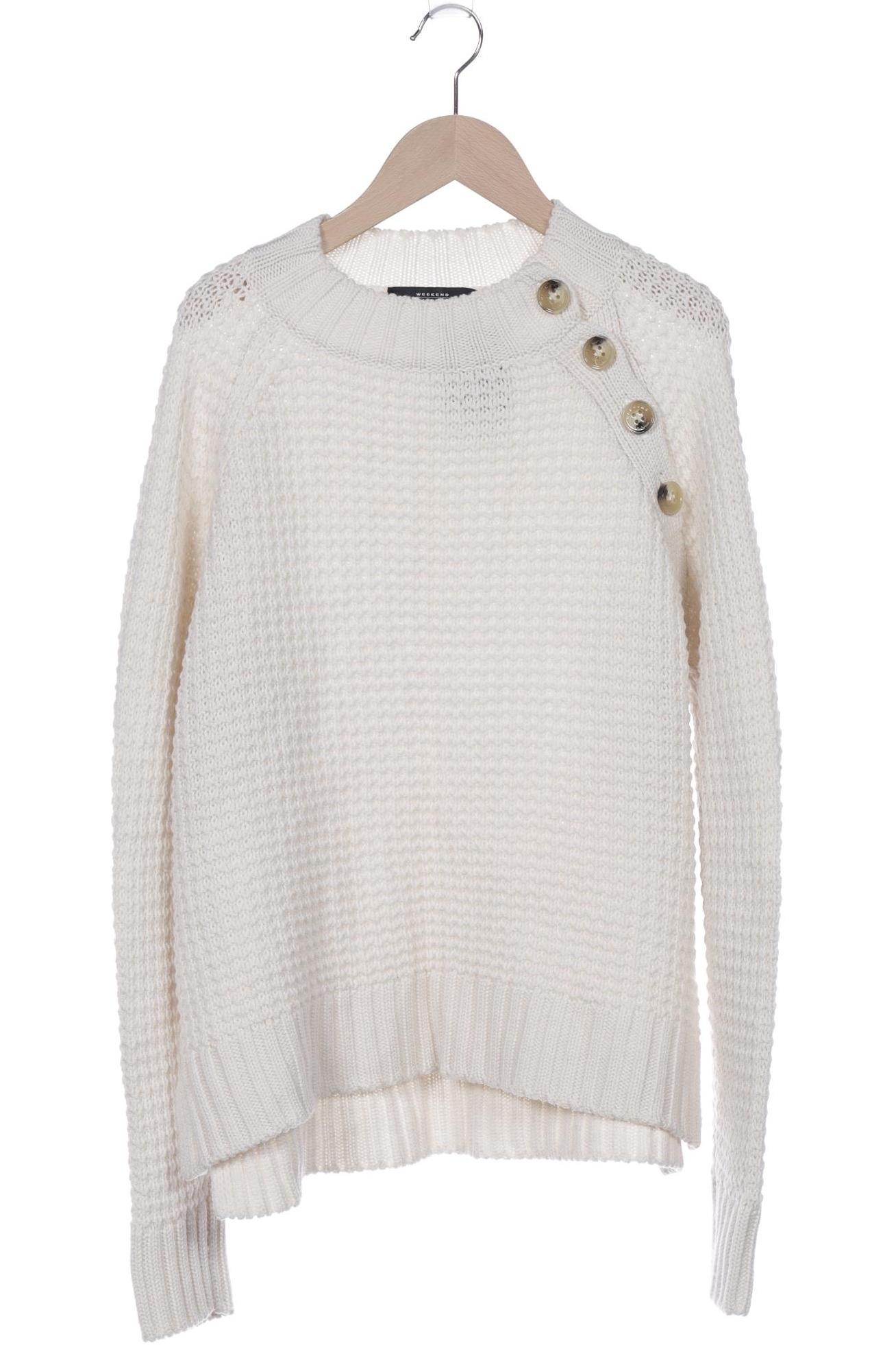 

Weekend Max Mara Damen Pullover, cremeweiß, Gr. 36