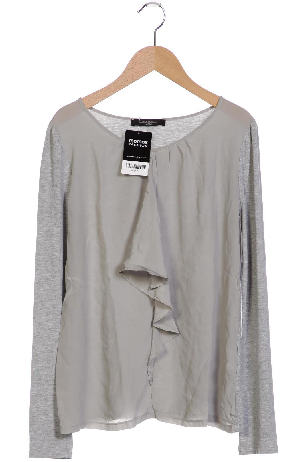 

Weekend Max Mara Damen Langarmshirt, grau, Gr. 42
