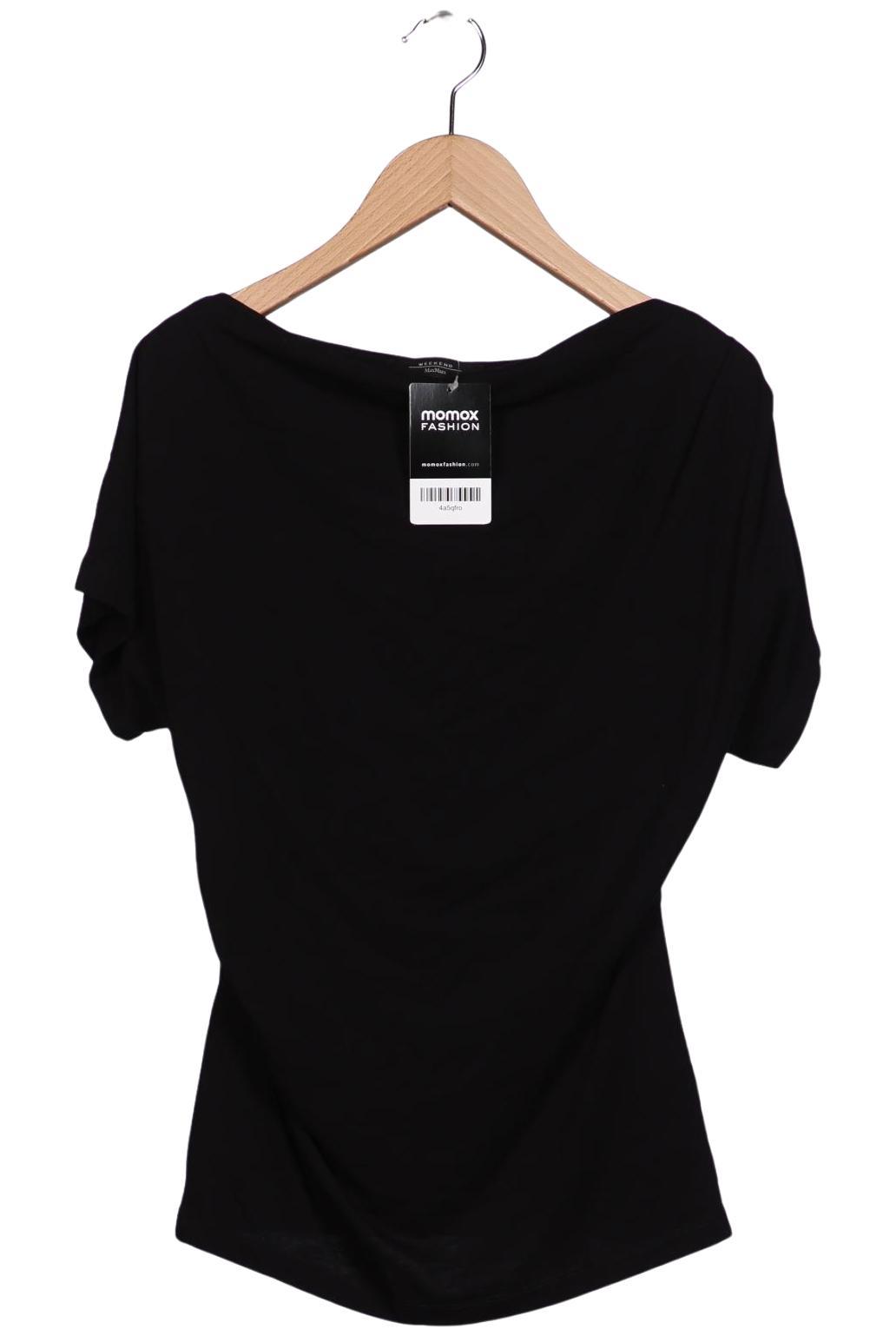 

Weekend Max Mara Damen T-Shirt, schwarz, Gr. 32