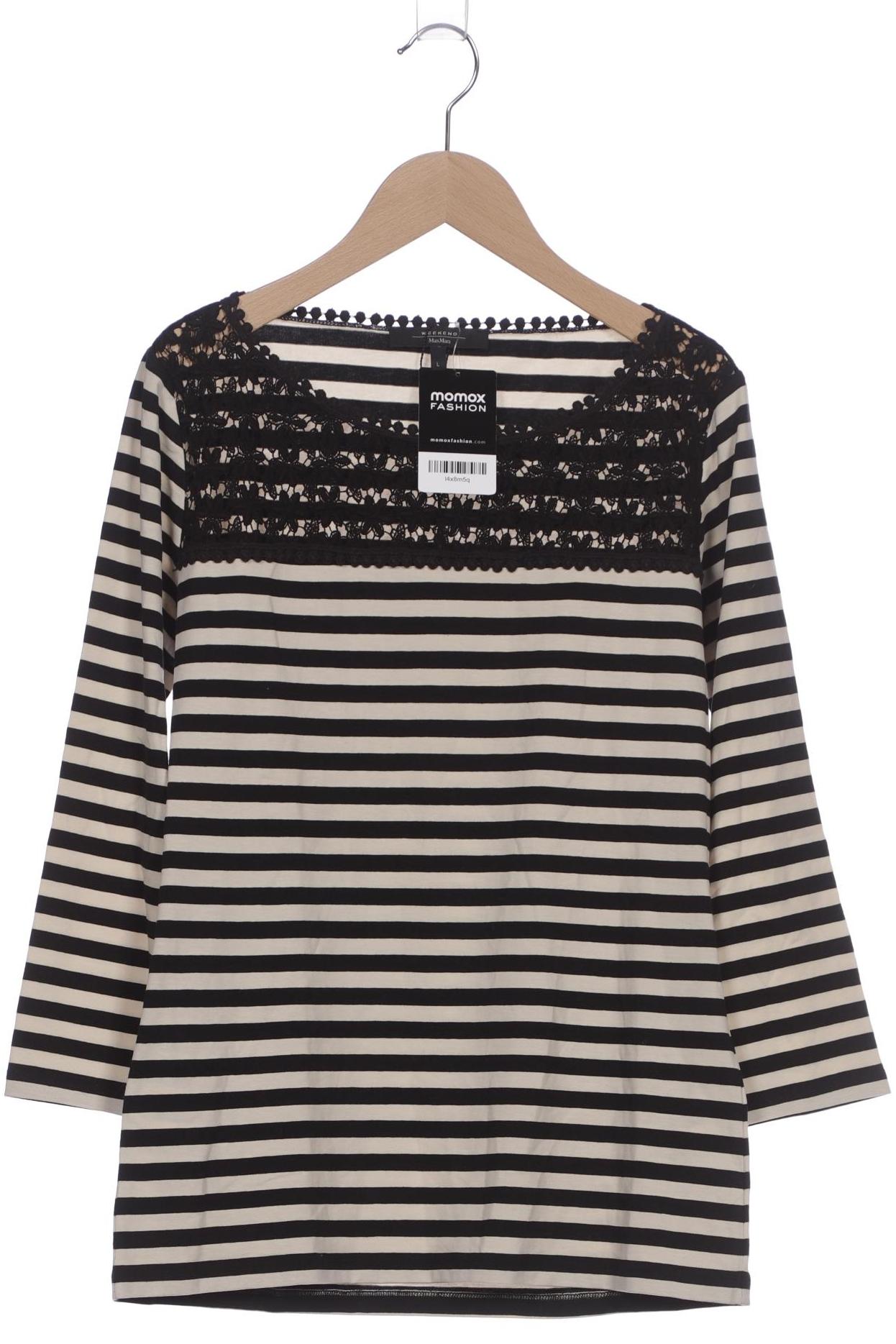

Weekend Max Mara Damen Langarmshirt, cremeweiß, Gr. 42
