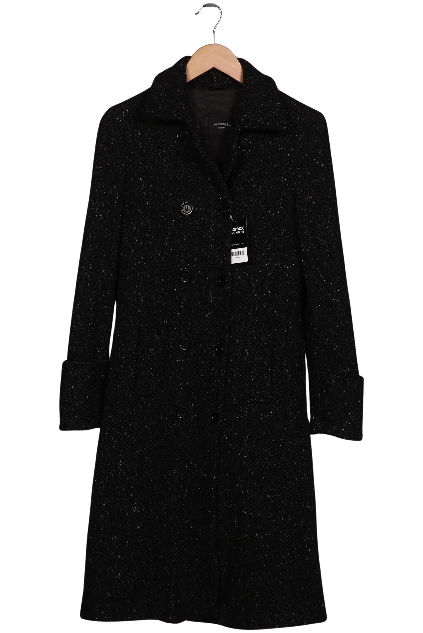 

Weekend Max Mara Damen Mantel, schwarz, Gr. 38