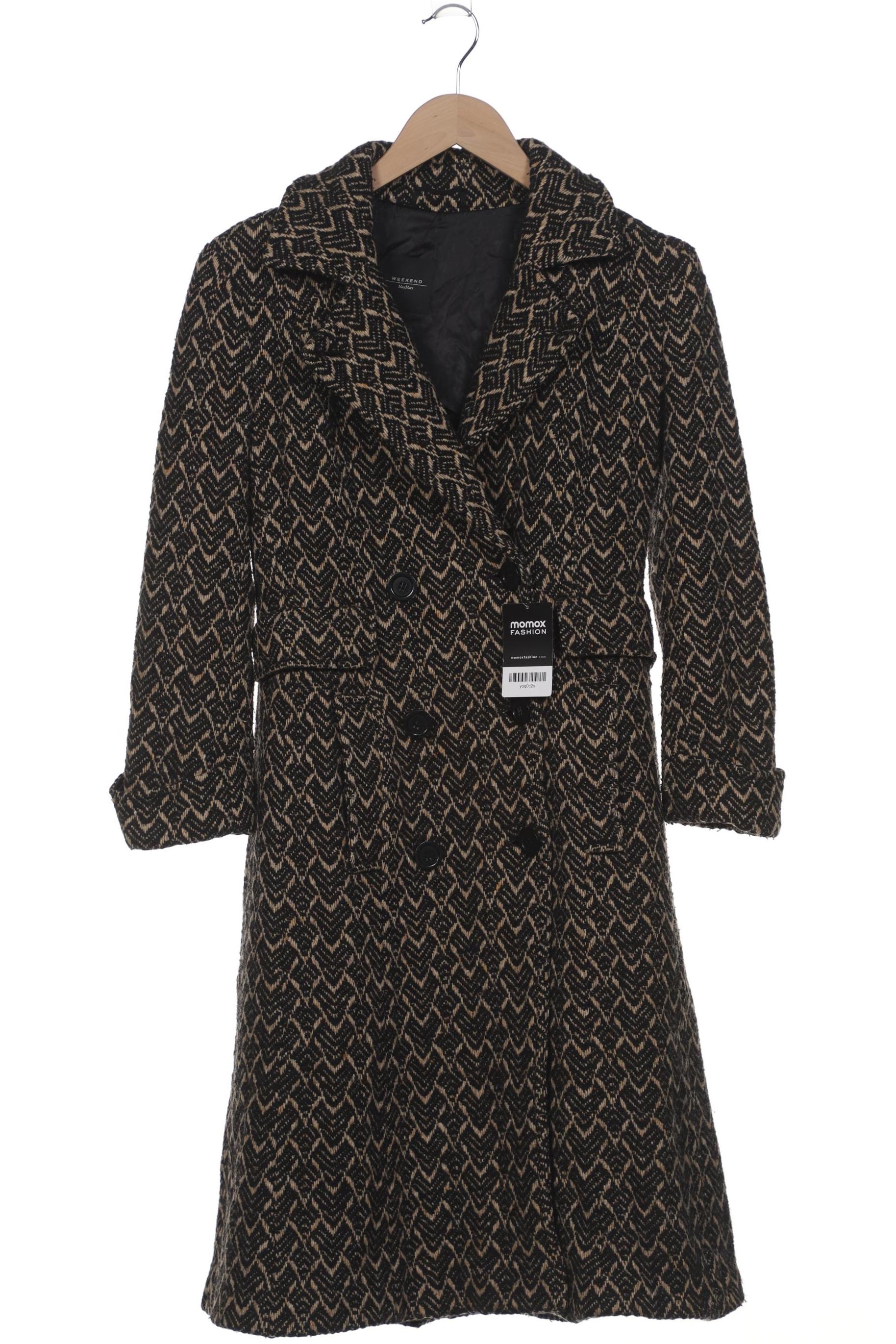 

Weekend Max Mara Damen Mantel, schwarz, Gr. 38