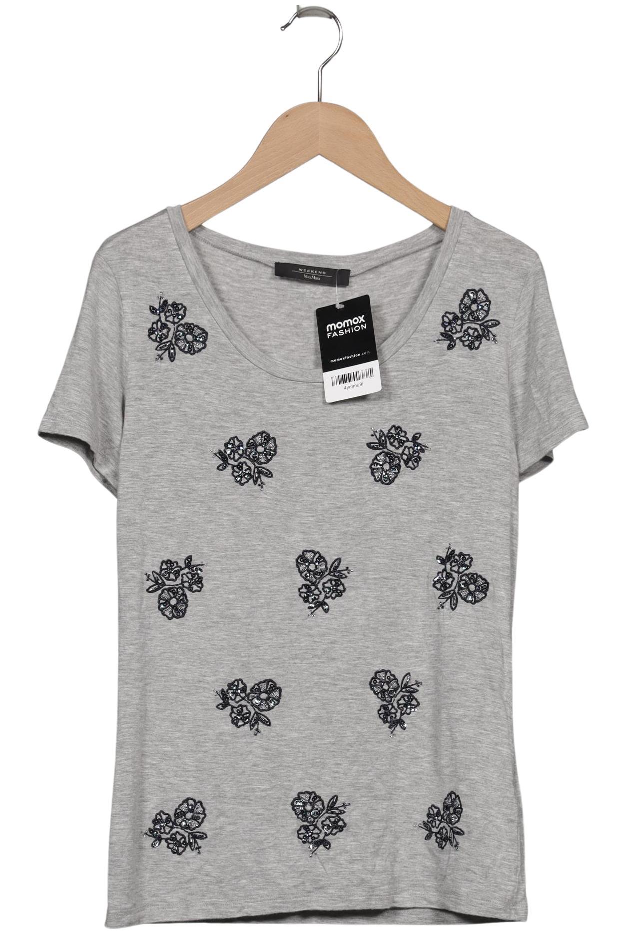 

Weekend Max Mara Damen T-Shirt, grau, Gr. 36