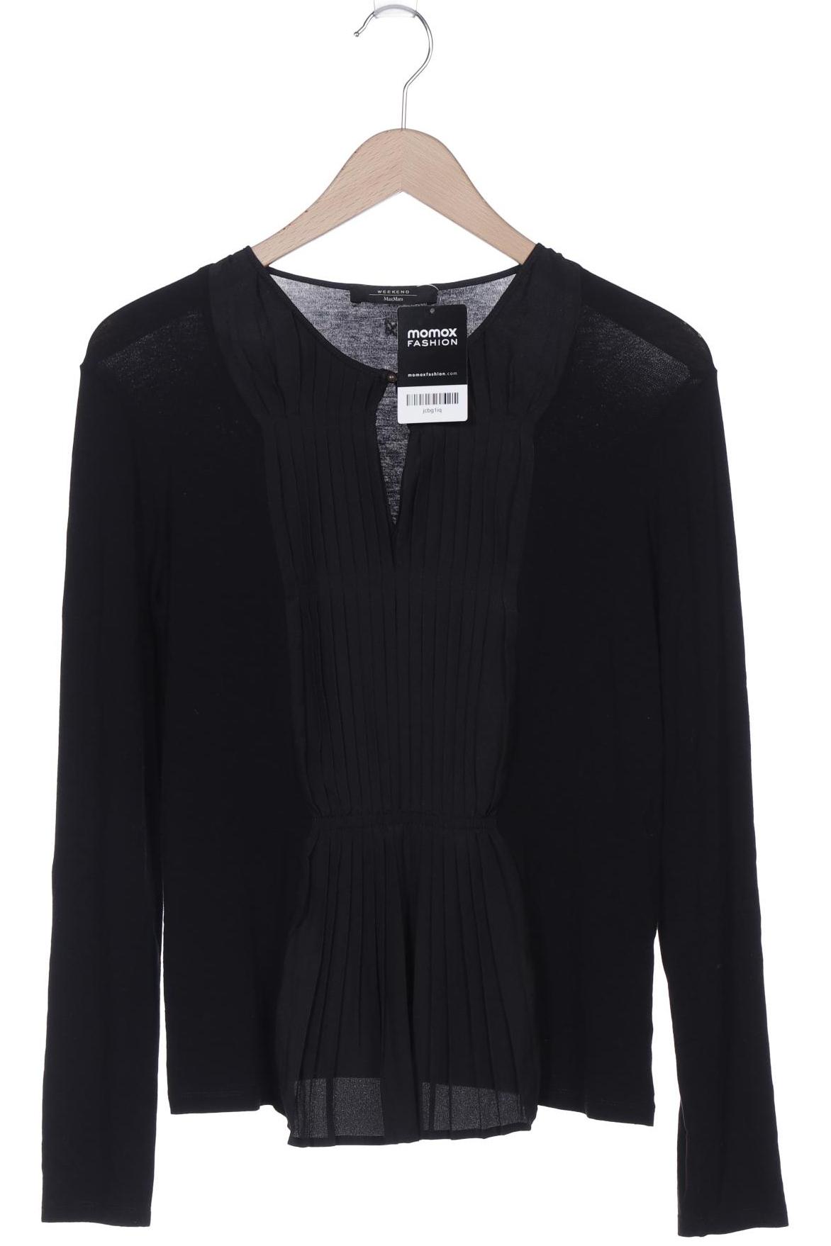

Weekend Max Mara Damen Langarmshirt, schwarz, Gr. 36