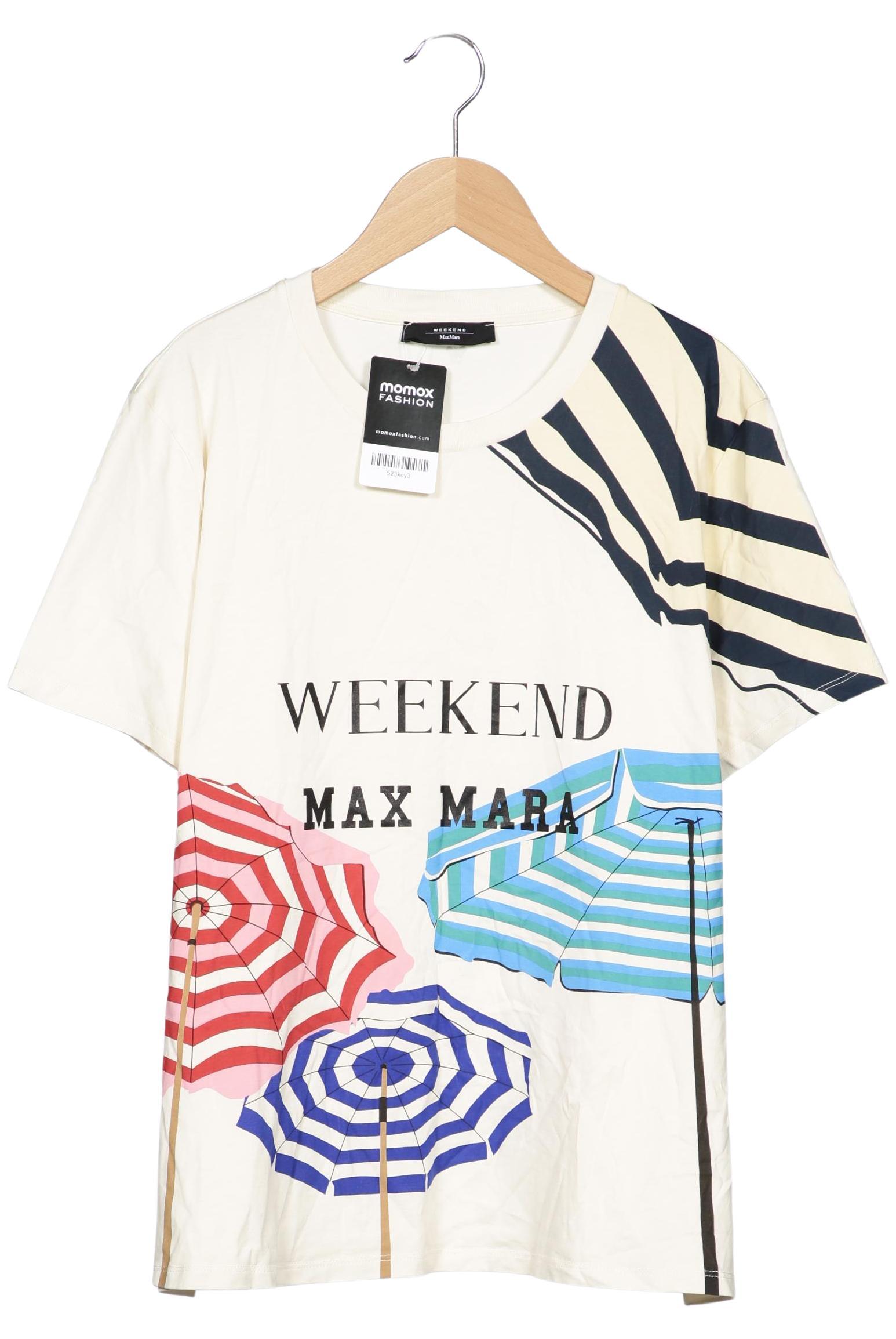 

Weekend Max Mara Damen T-Shirt, cremeweiß, Gr. 44