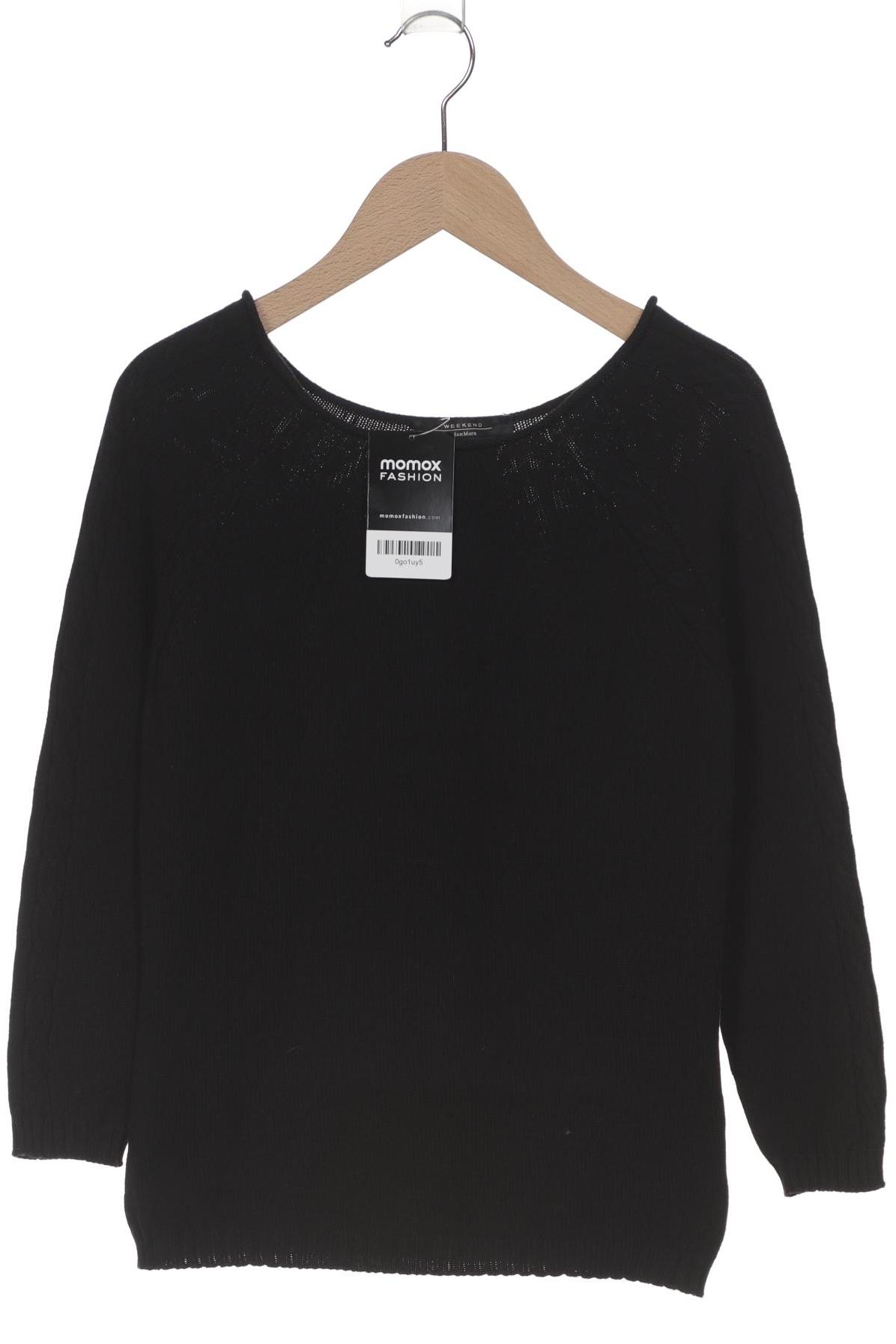 

Weekend Max Mara Damen Pullover, schwarz, Gr. 38