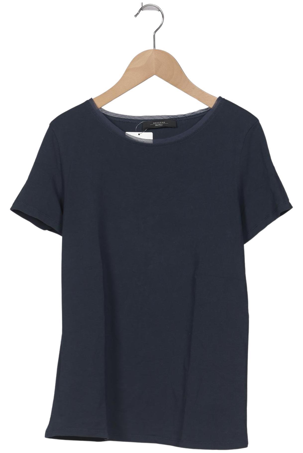 

Weekend Max Mara Damen T-Shirt, marineblau, Gr. 38