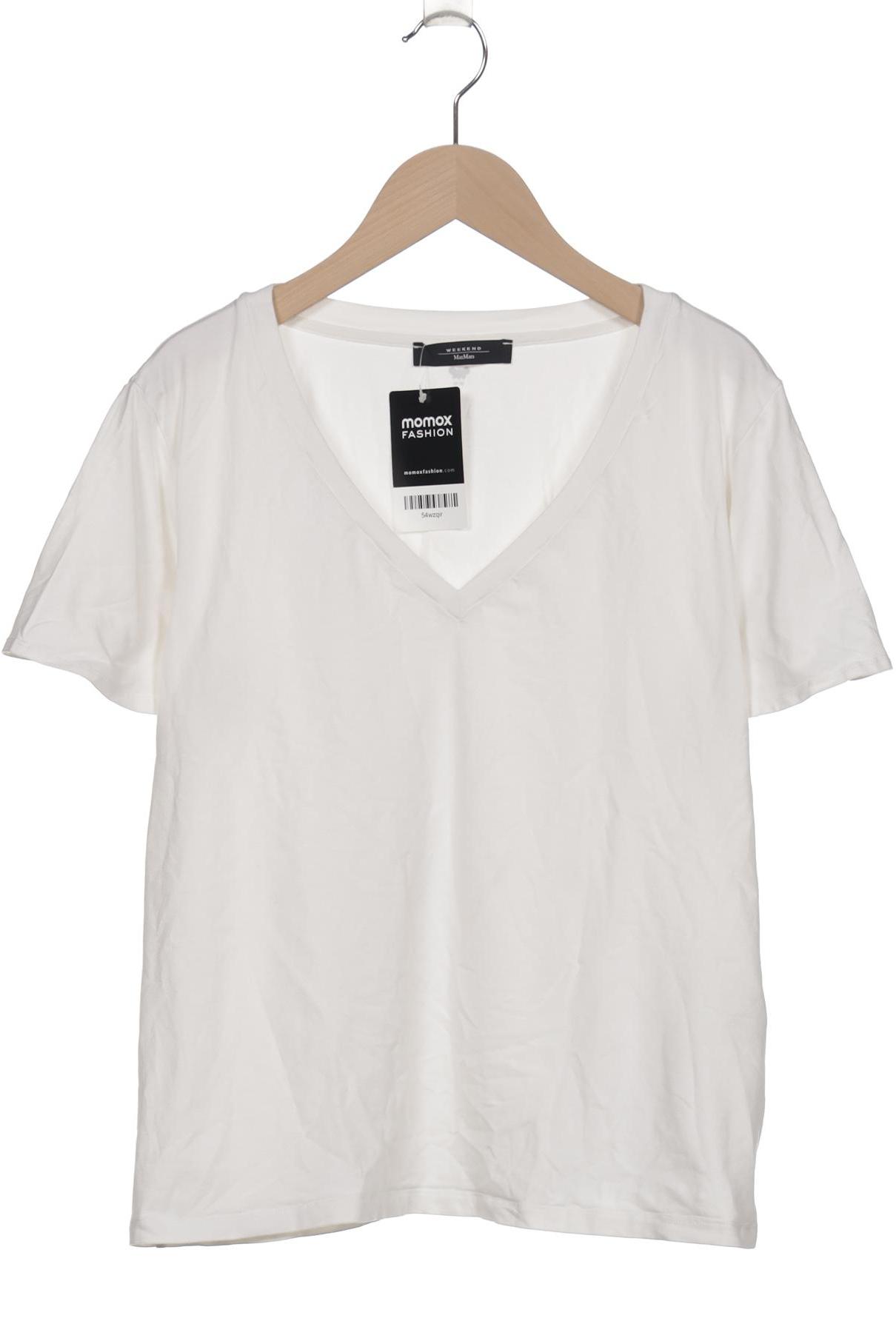 

Weekend Max Mara Damen T-Shirt, weiß, Gr. 38
