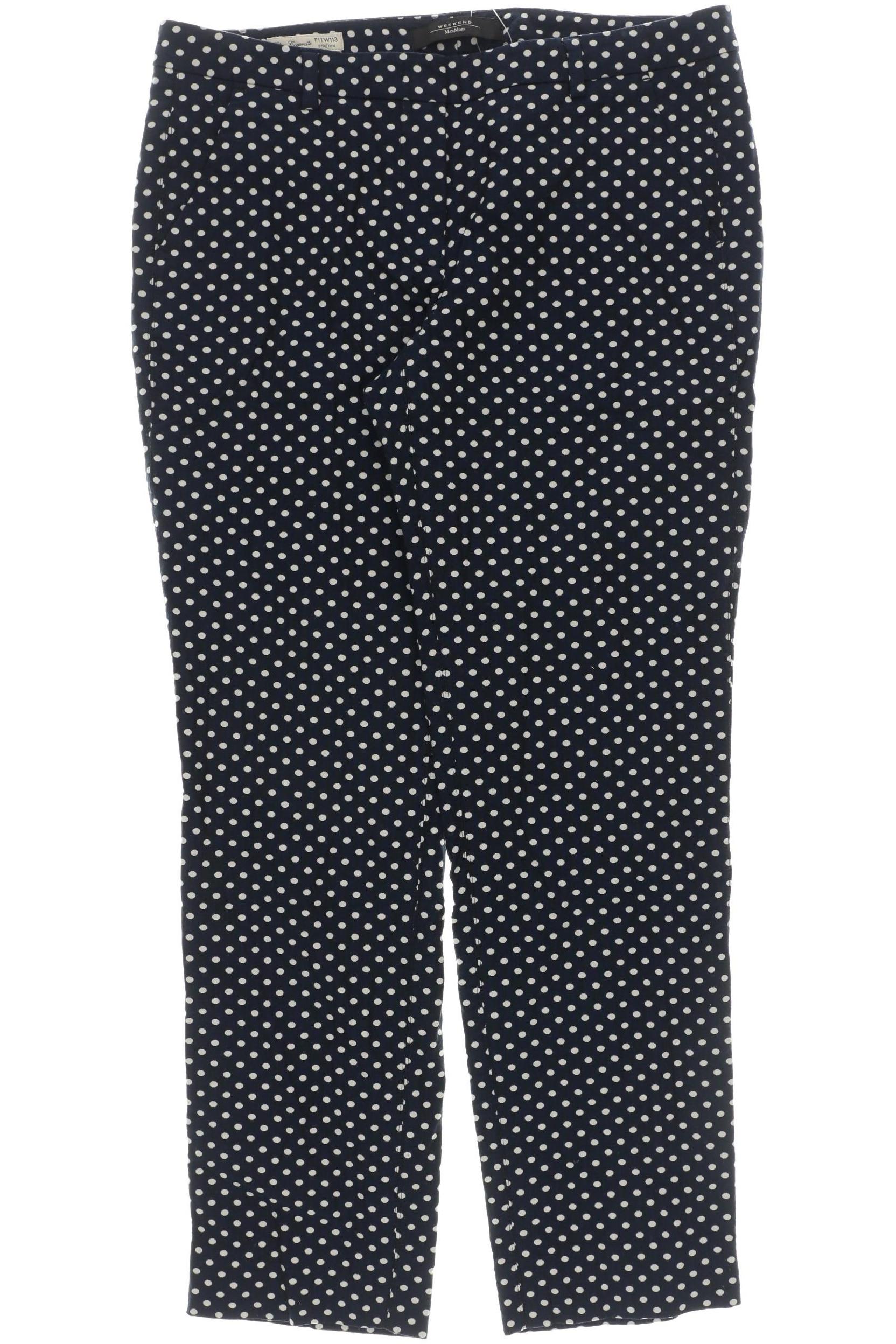 

Weekend Max Mara Damen Stoffhose, blau, Gr. 38