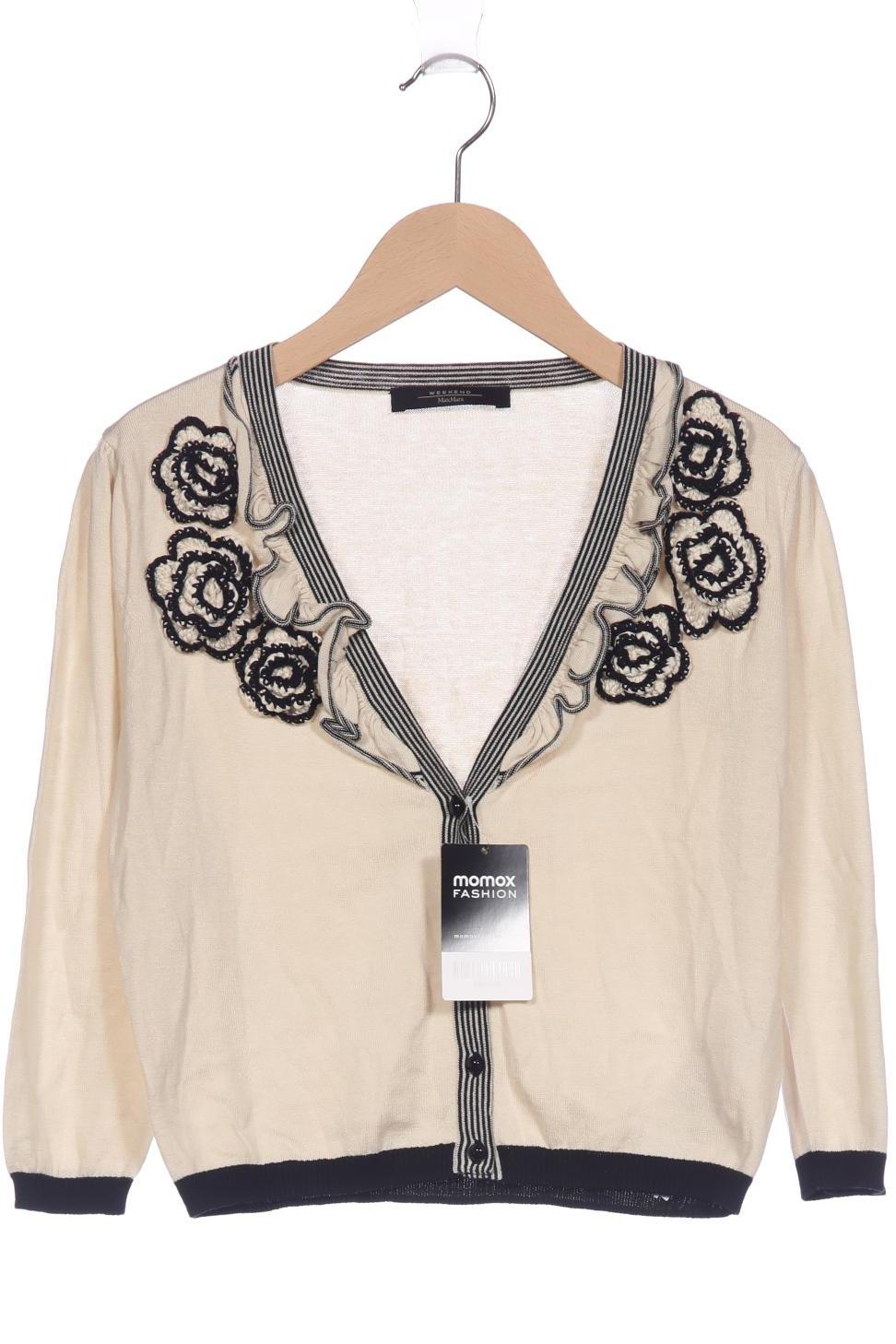 

Weekend Max Mara Damen Strickjacke, cremeweiß, Gr. 36