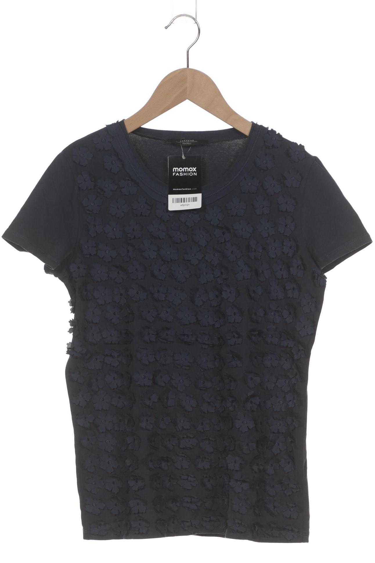 

Weekend Max Mara Damen T-Shirt, marineblau, Gr. 38