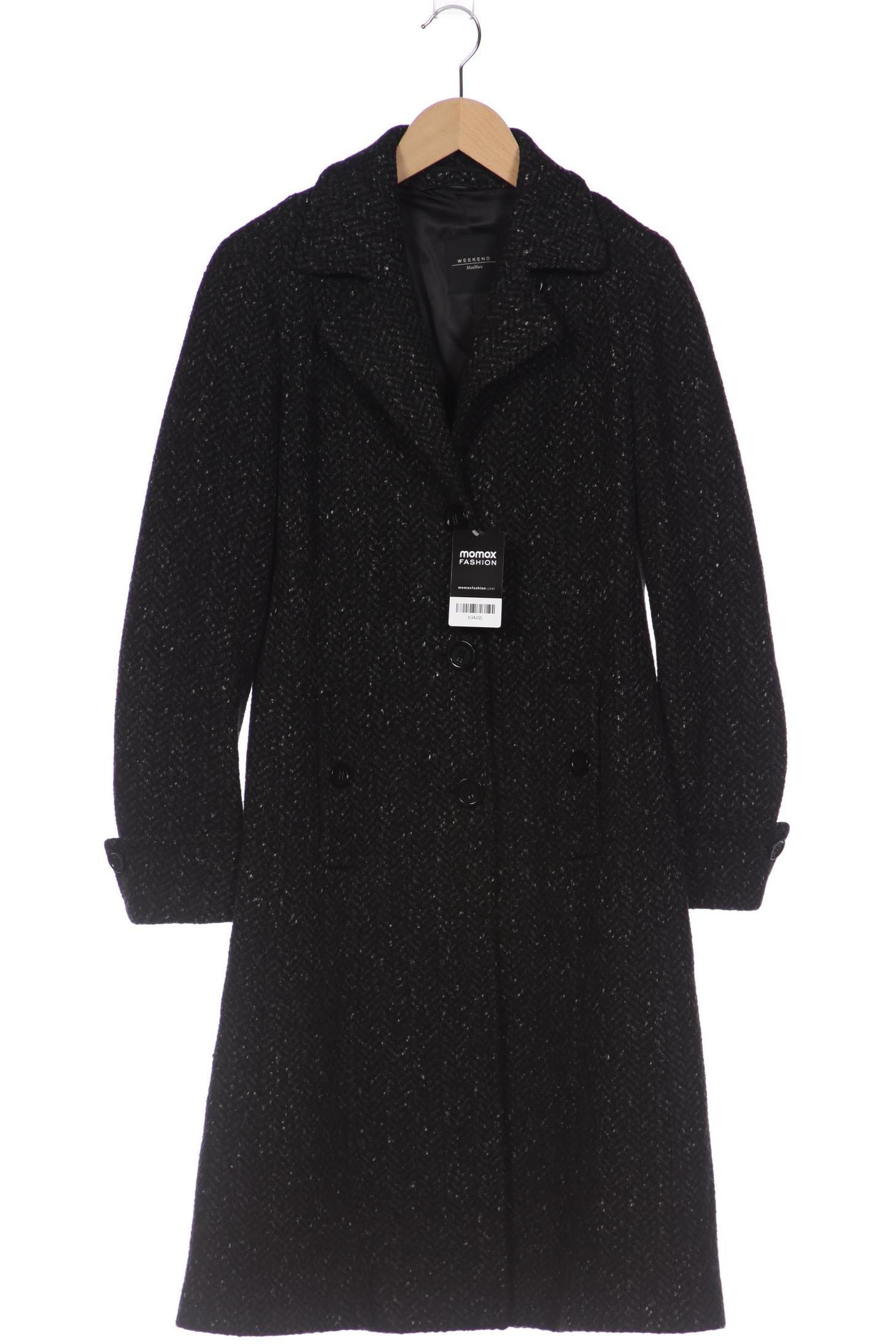 

Weekend Max Mara Damen Mantel, schwarz, Gr. 36