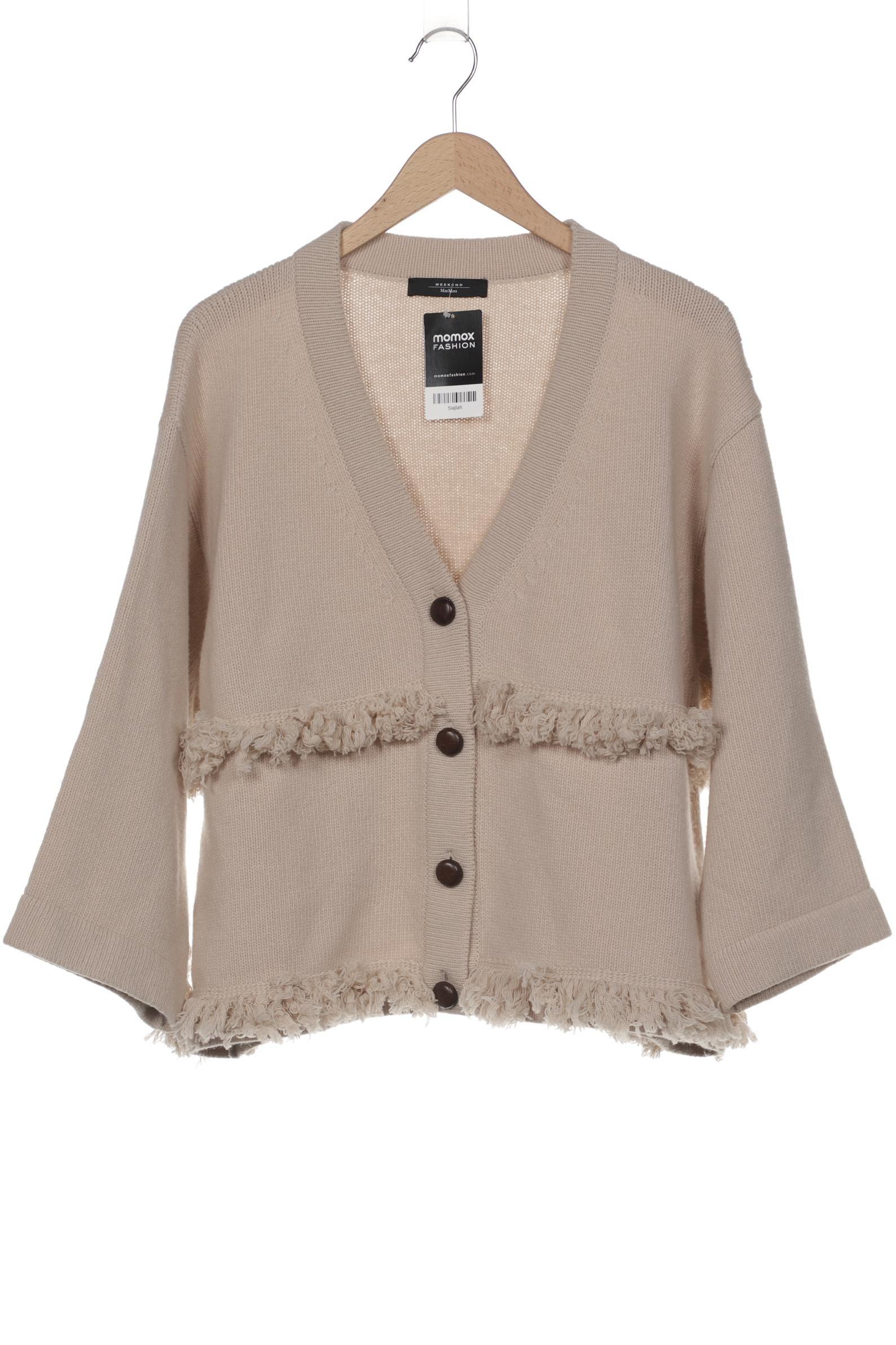 

Weekend Max Mara Damen Strickjacke, beige, Gr. 38
