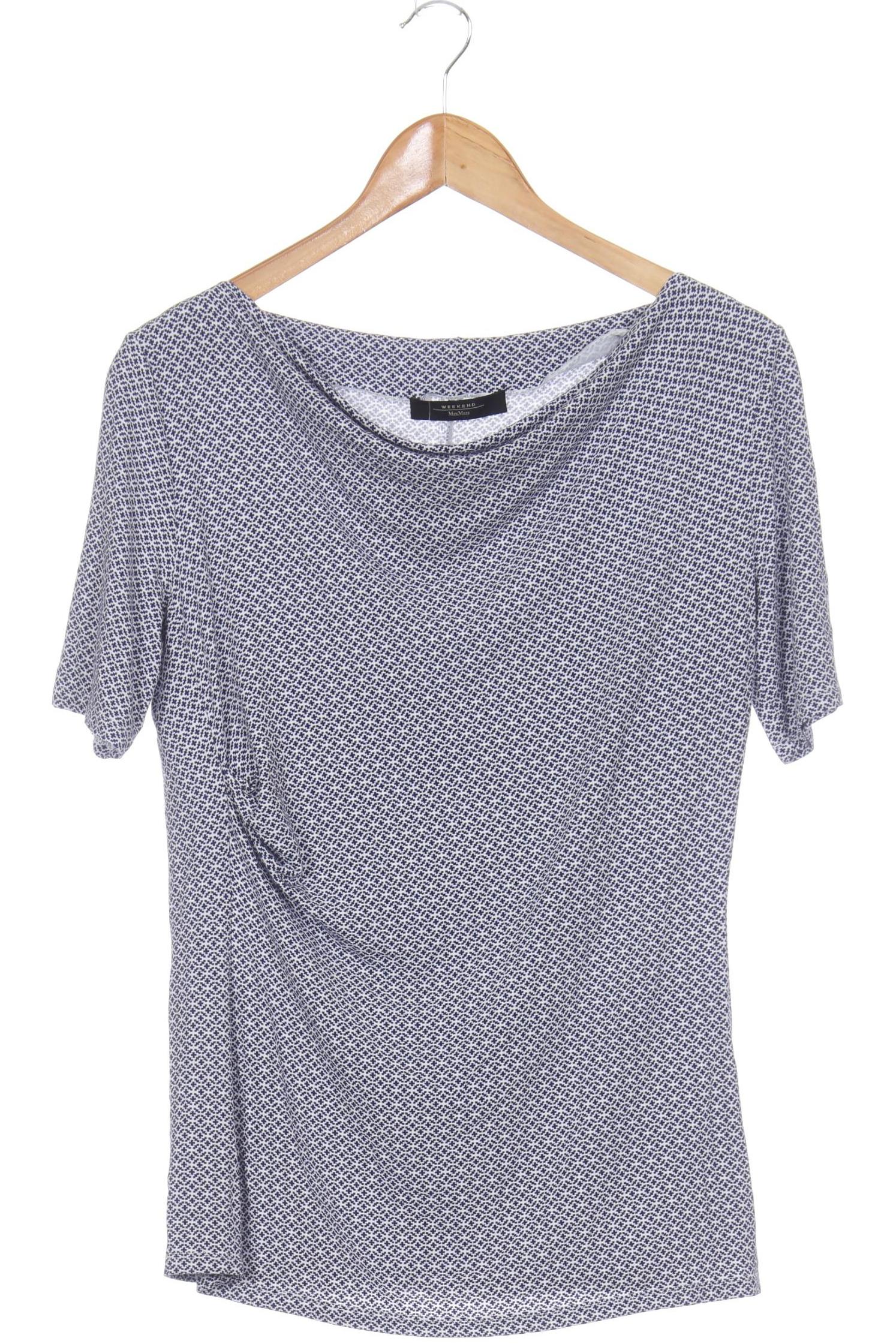 

Weekend Max Mara Damen T-Shirt, marineblau, Gr. 36