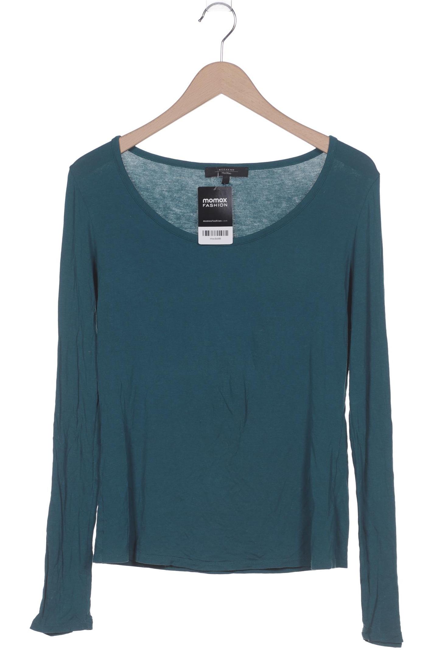 

Weekend Max Mara Damen Langarmshirt, blau, Gr. 42