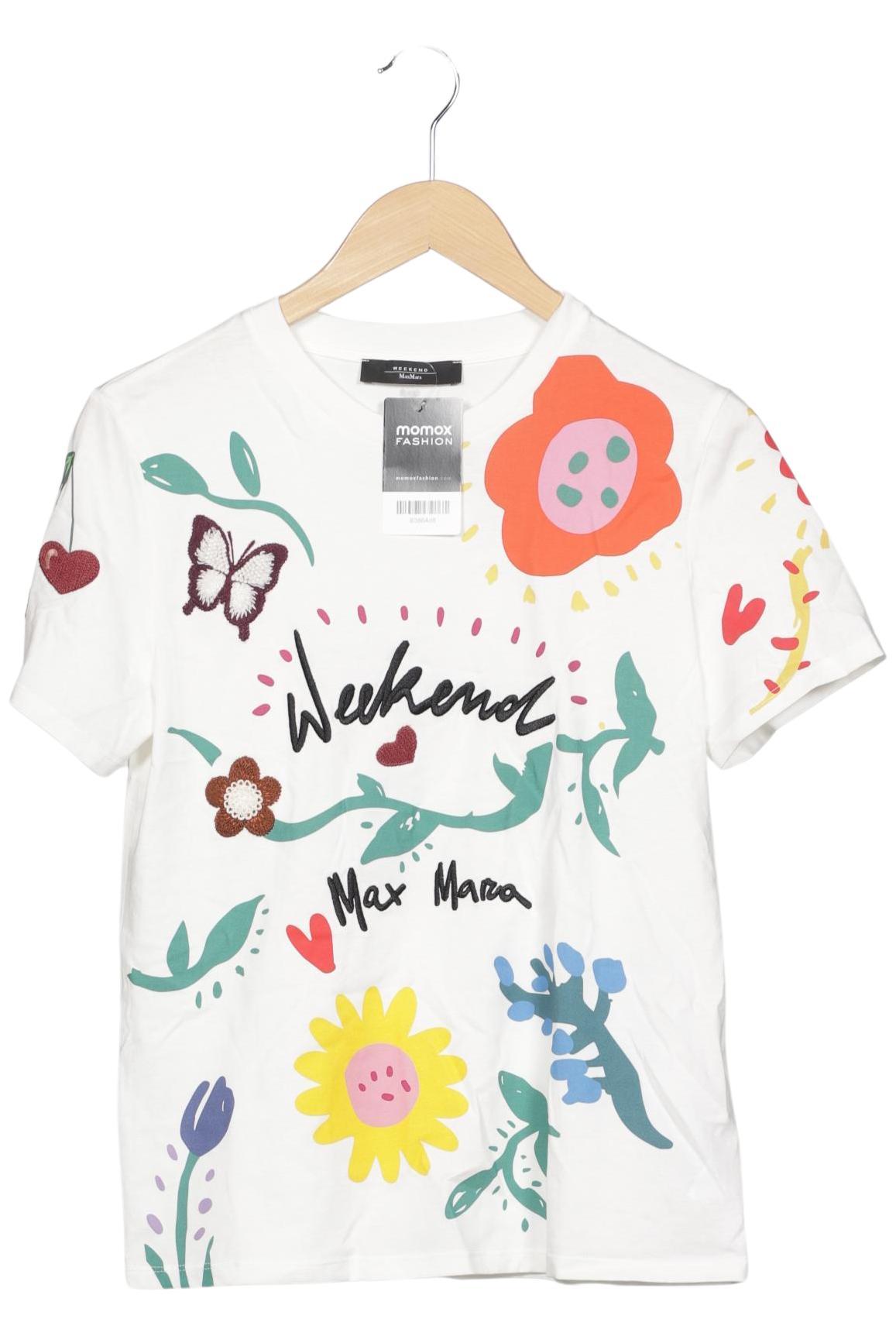 

Weekend Max Mara Damen T-Shirt, weiß, Gr. 34