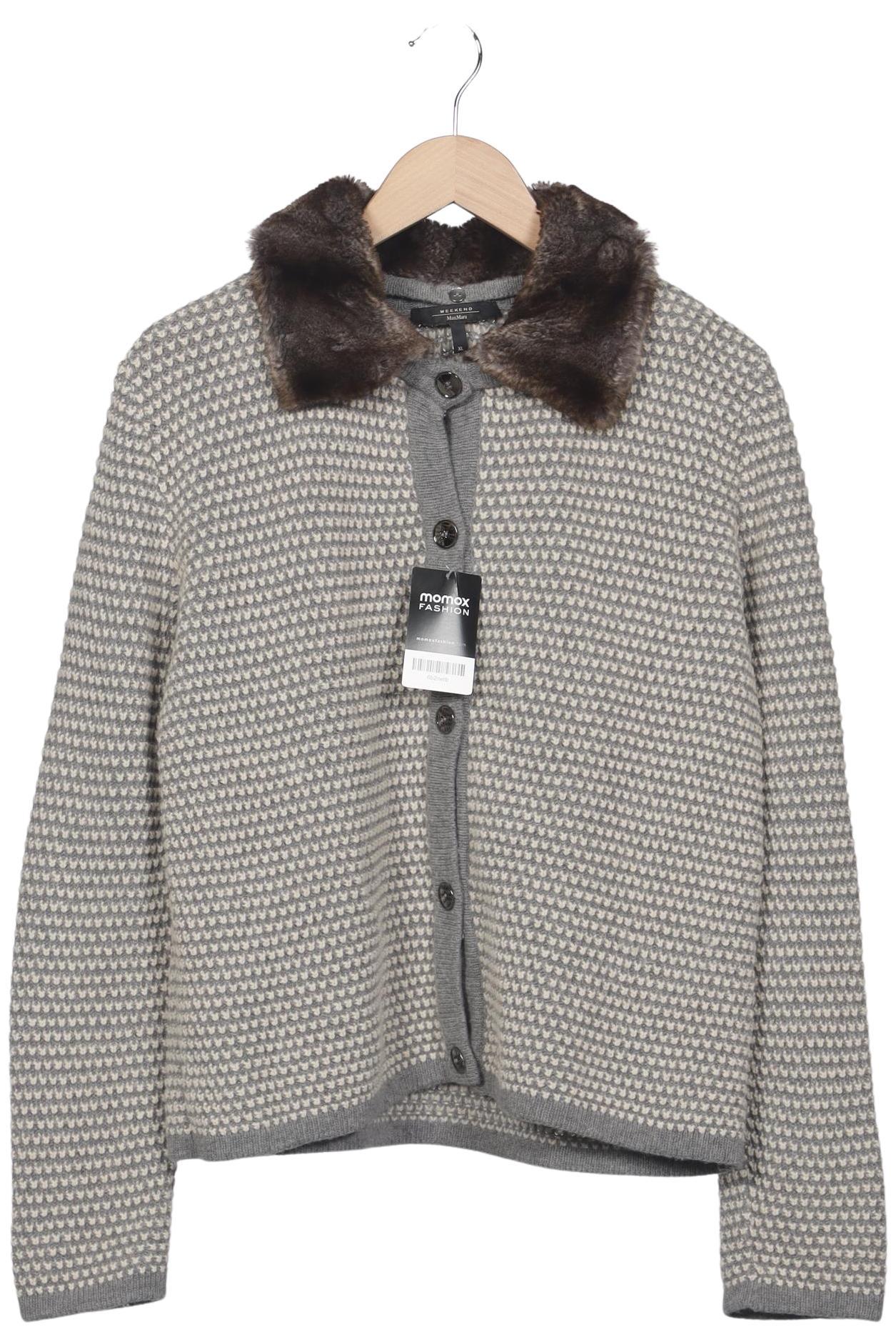 

Weekend Max Mara Damen Strickjacke, grau, Gr. 44