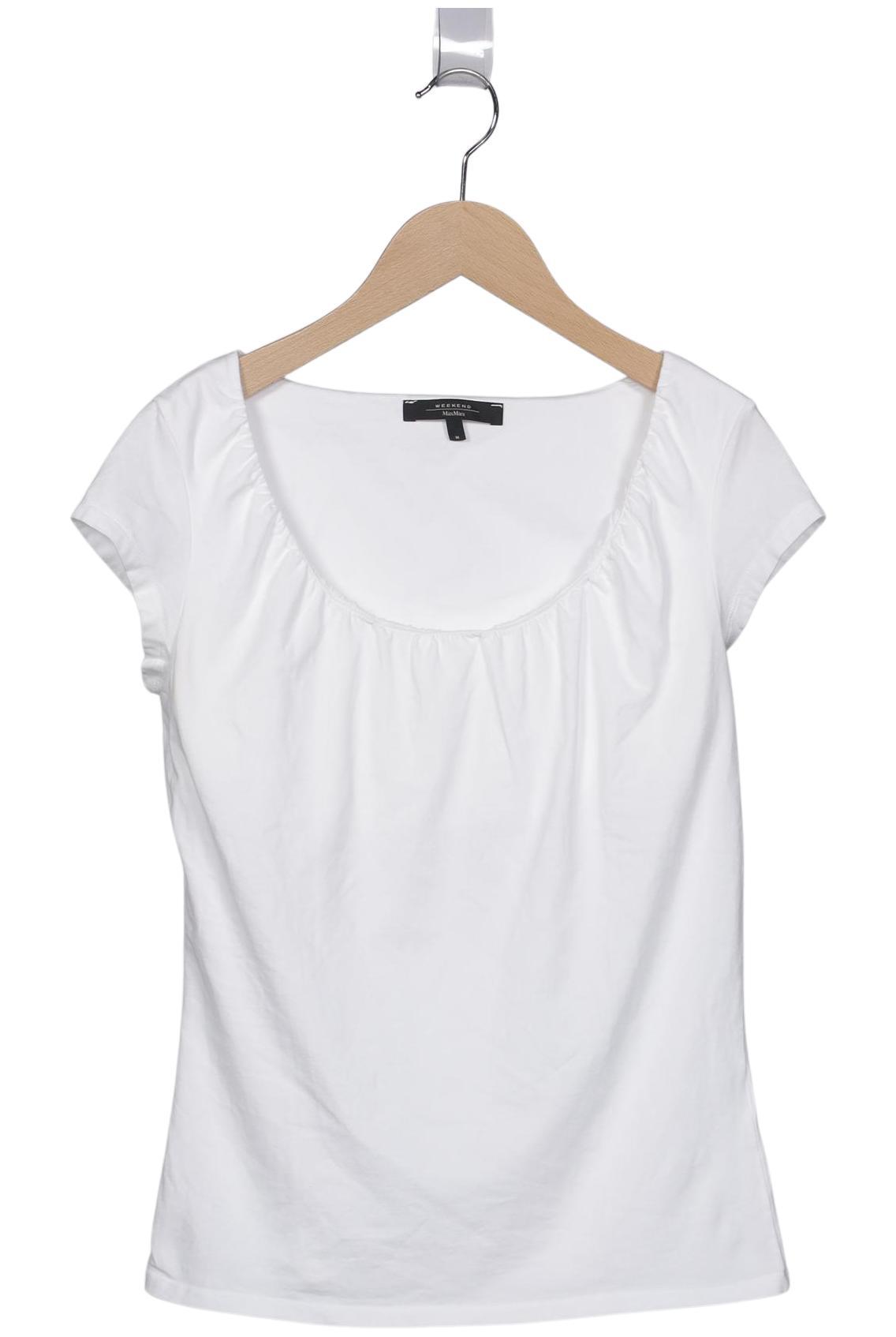

Weekend Max Mara Damen T-Shirt, weiß, Gr. 38
