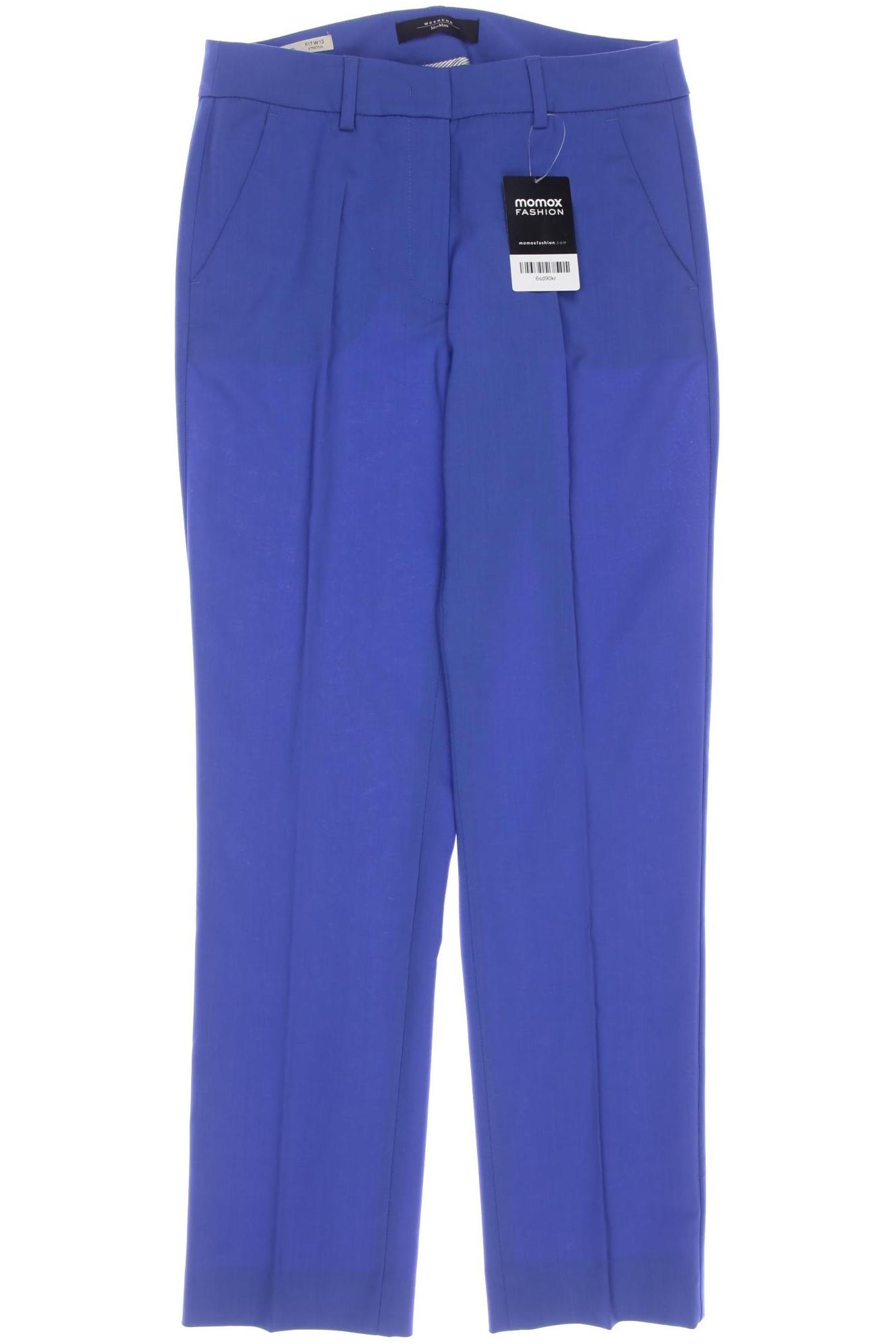 

Weekend Max Mara Damen Stoffhose, blau, Gr. 34