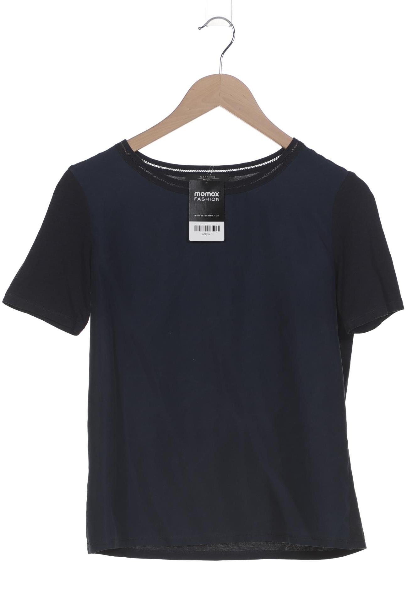 

Weekend Max Mara Damen T-Shirt, marineblau, Gr. 36