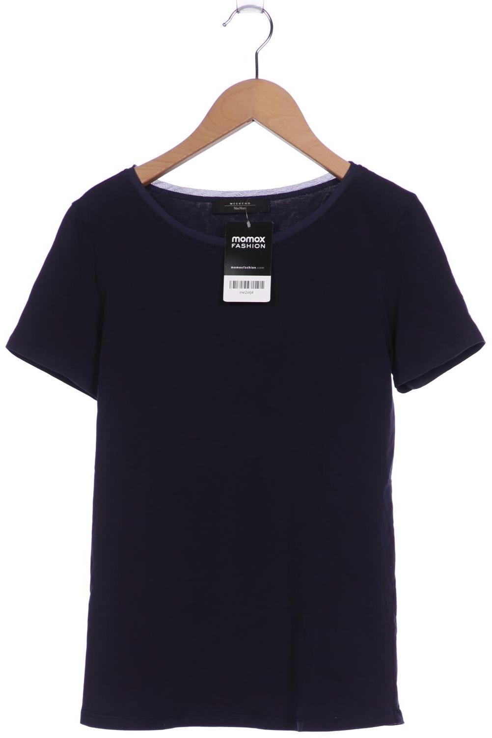

Weekend Max Mara Damen T-Shirt, marineblau, Gr. 34