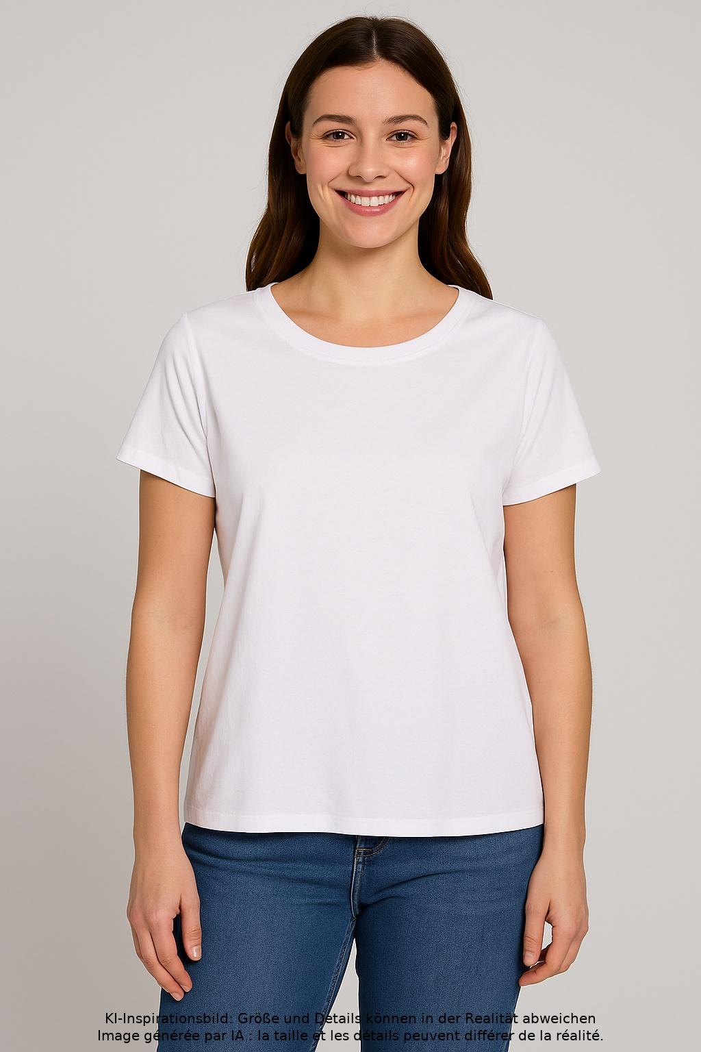 

Weekend Max Mara Damen T-Shirt, weiß, Gr. 44