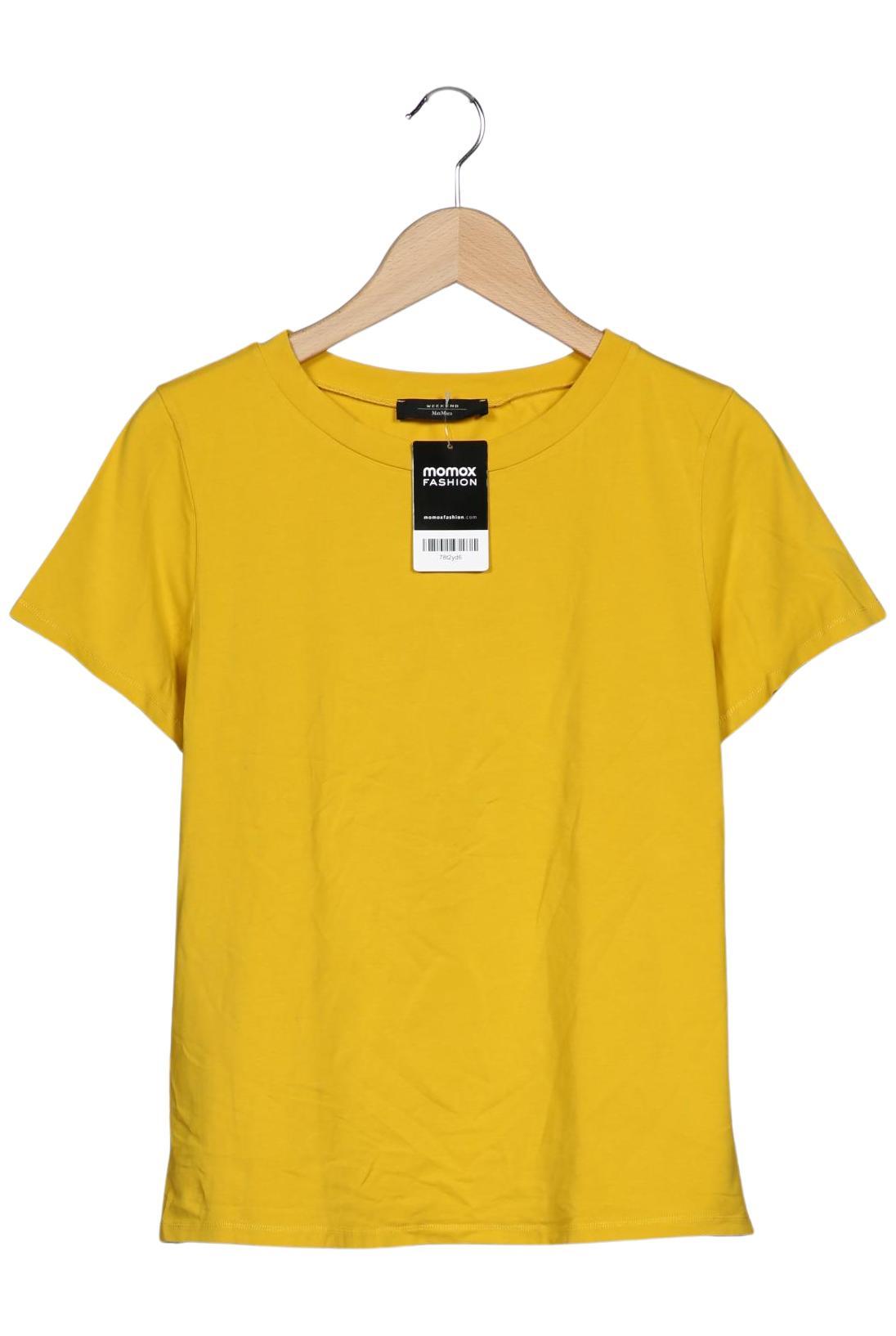 

Weekend Max Mara Damen T-Shirt, gelb, Gr. 38
