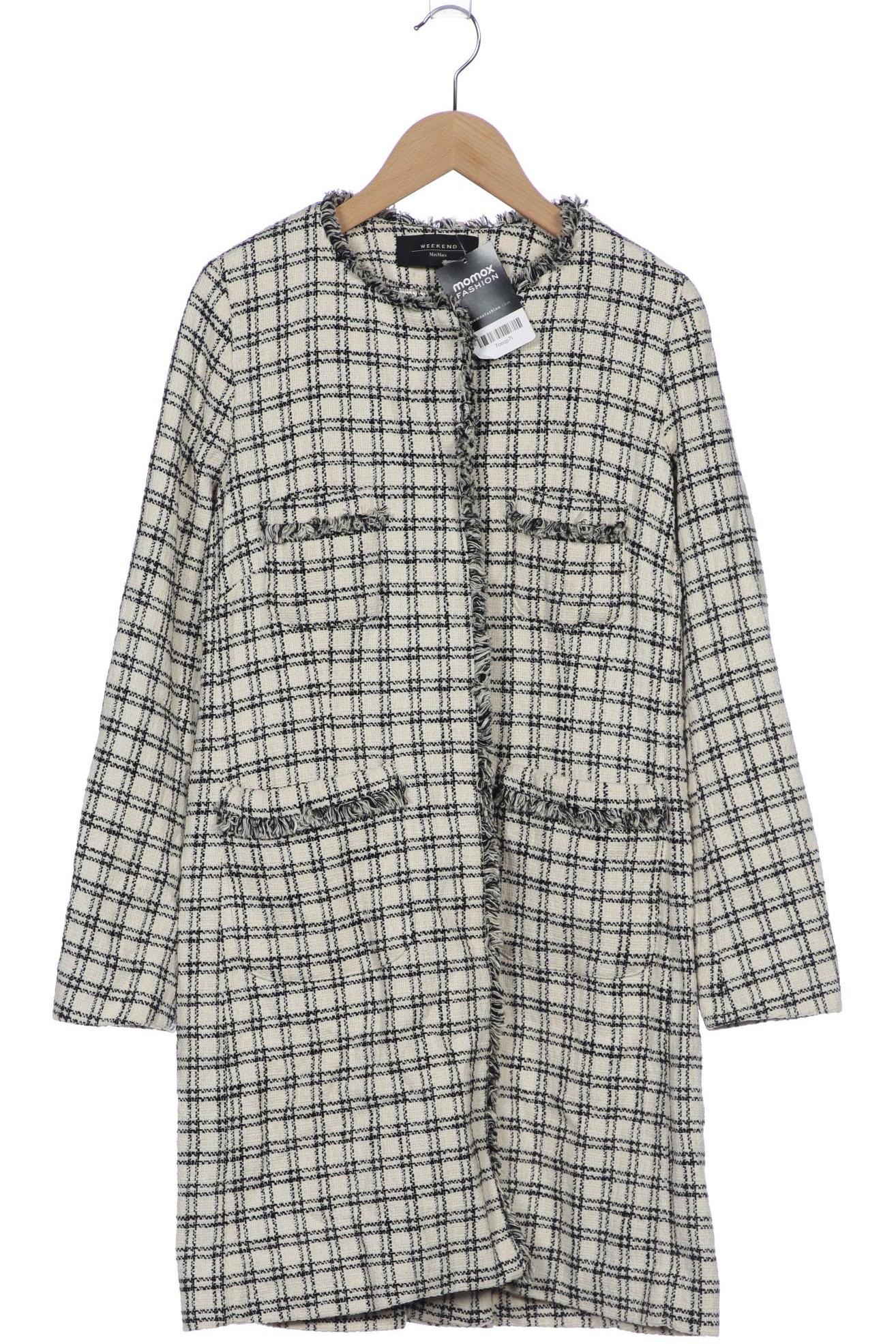 

Weekend Max Mara Damen Mantel, weiß, Gr. 34
