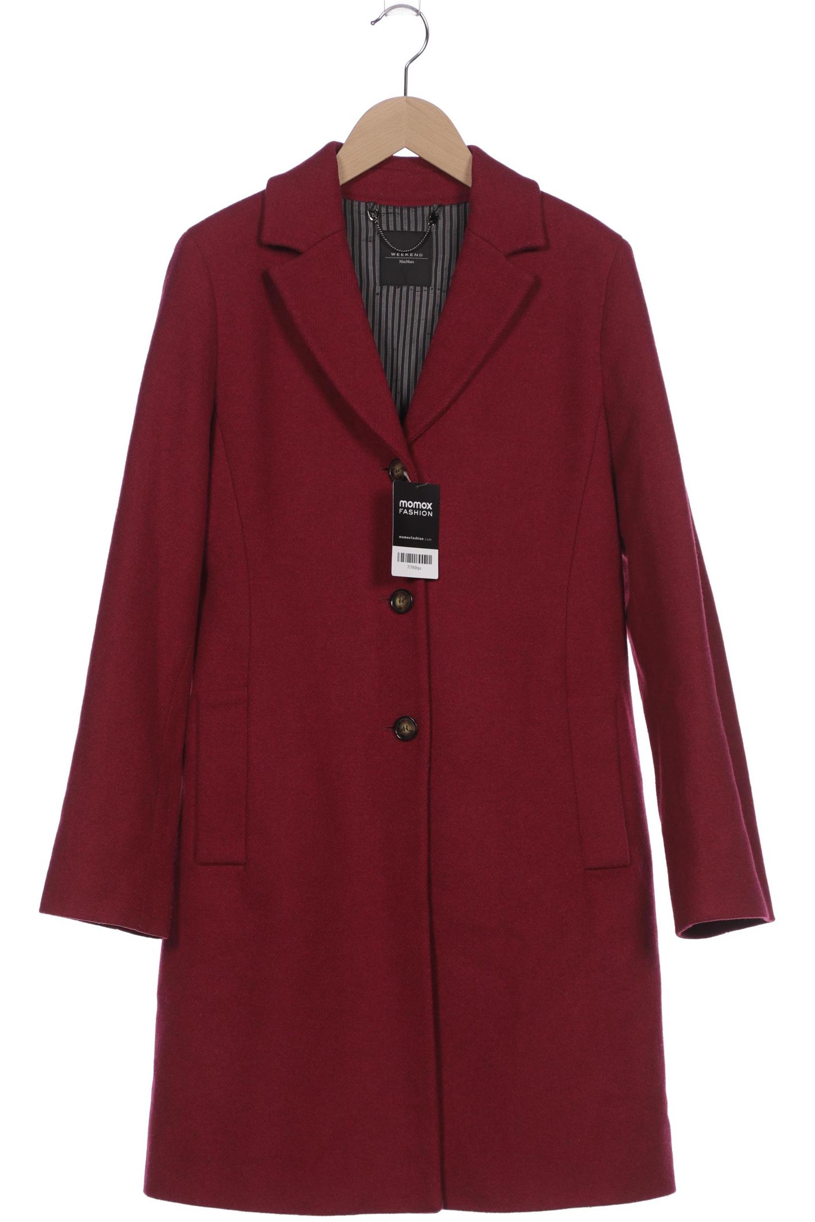 

Weekend Max Mara Damen Mantel, bordeaux, Gr. 36